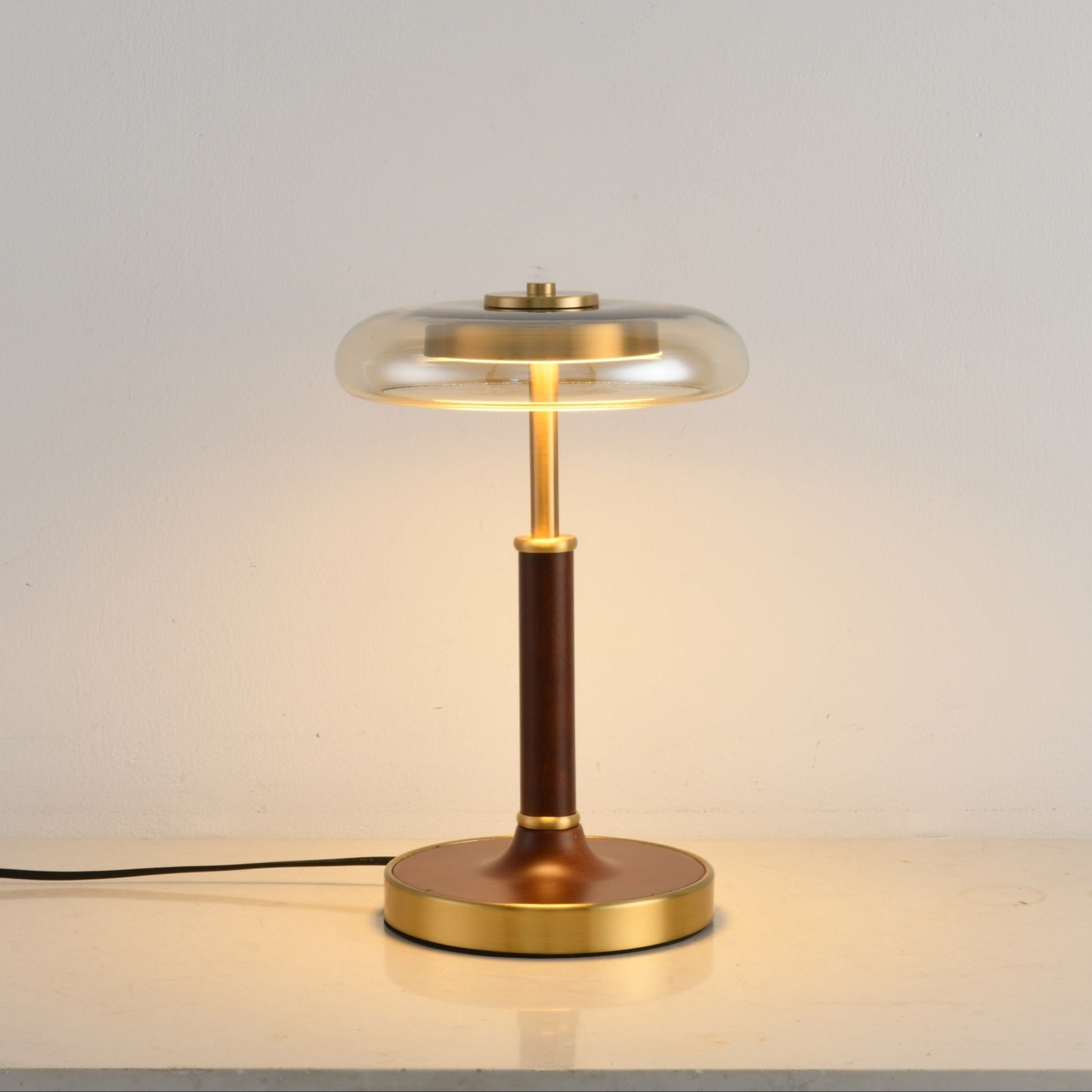 Layla Vintage Glass Table Lamp - Blowlighting