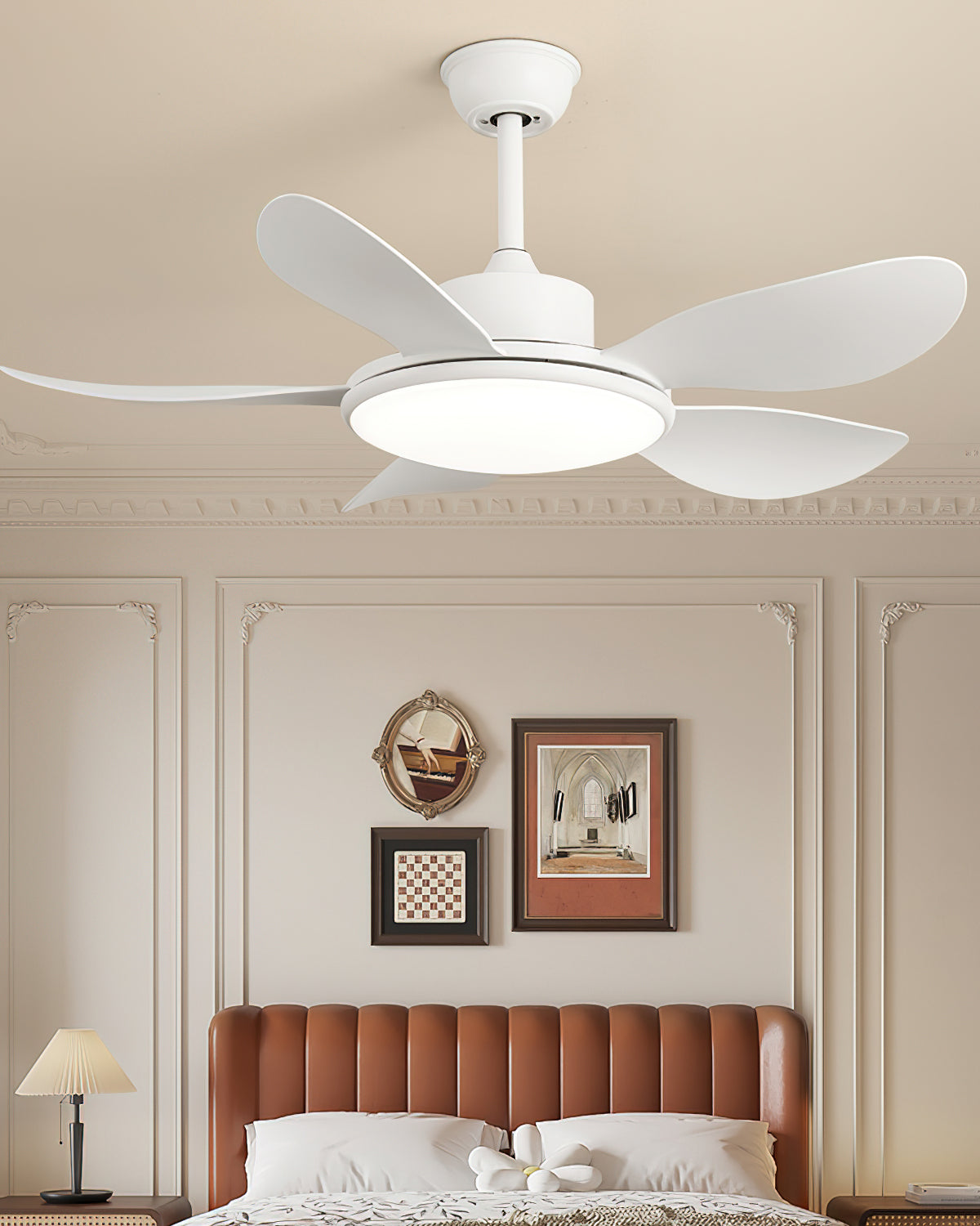 Ovlaim Modern ABS Ceiling Fan Light