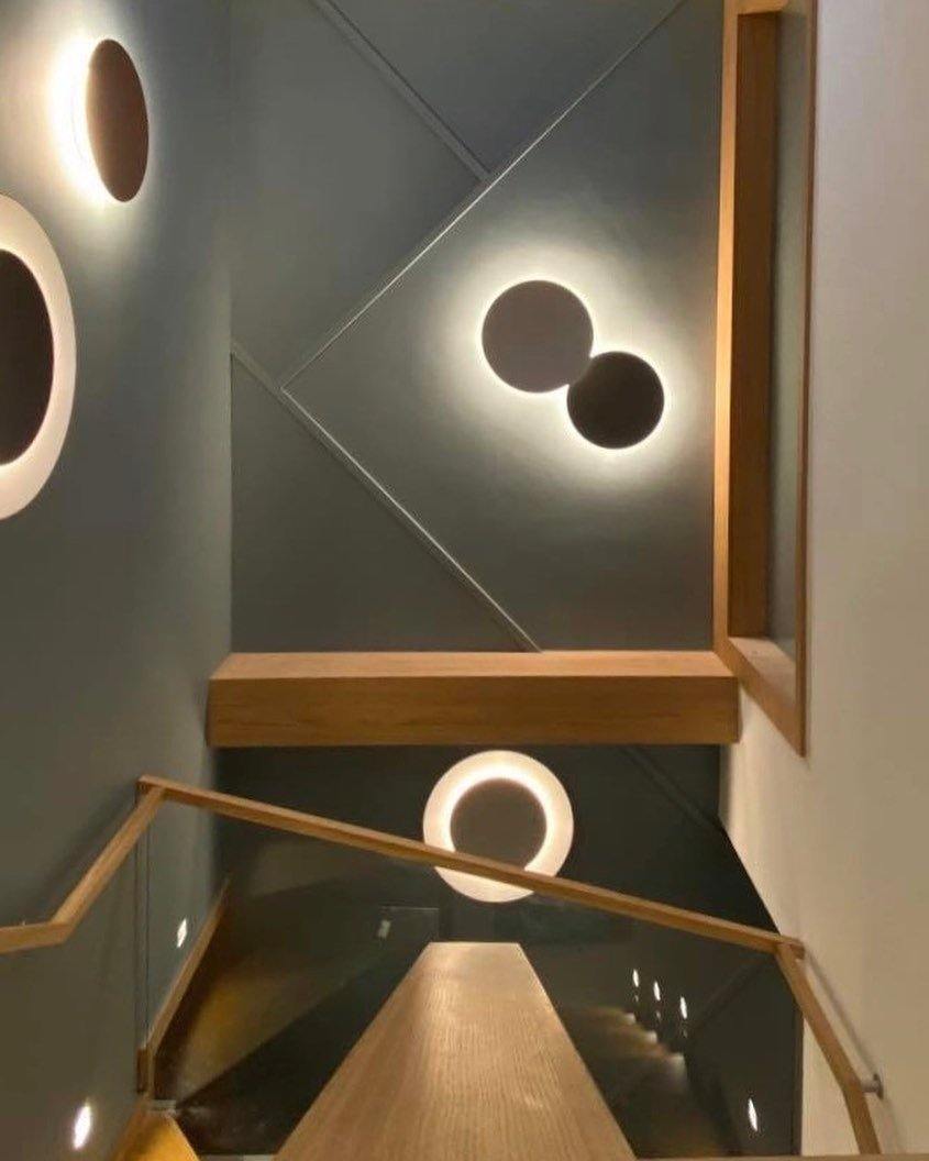 Geometric Disc Wall Lamp - Blowlighting