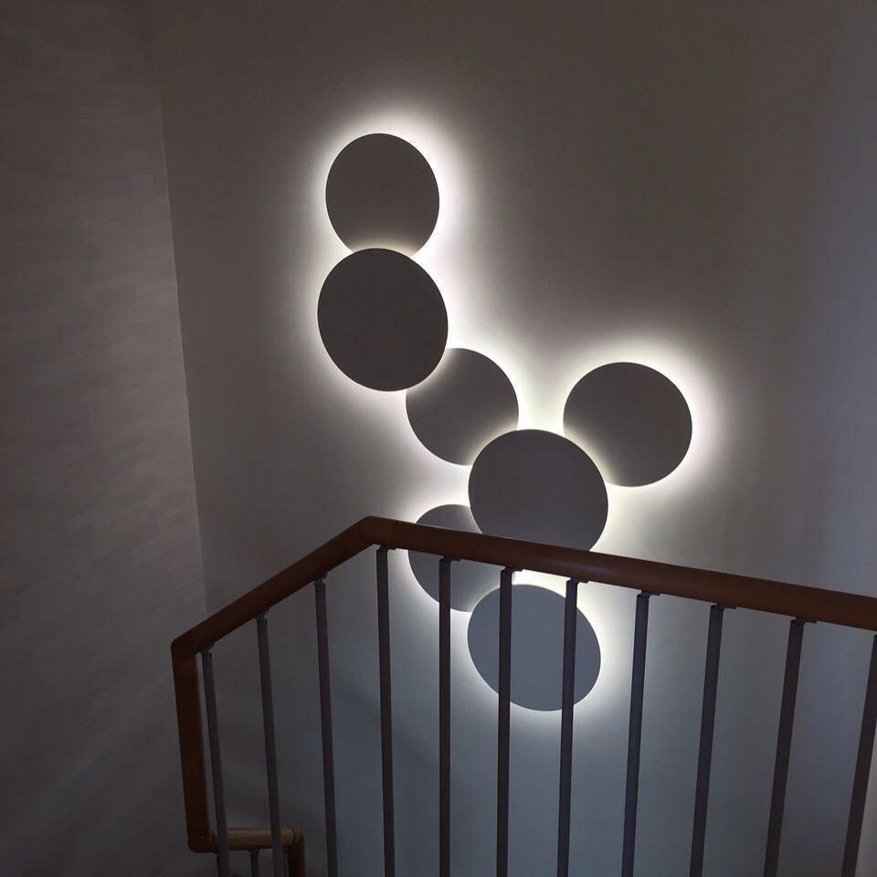 Geometric Disc Wall Lamp - Blowlighting