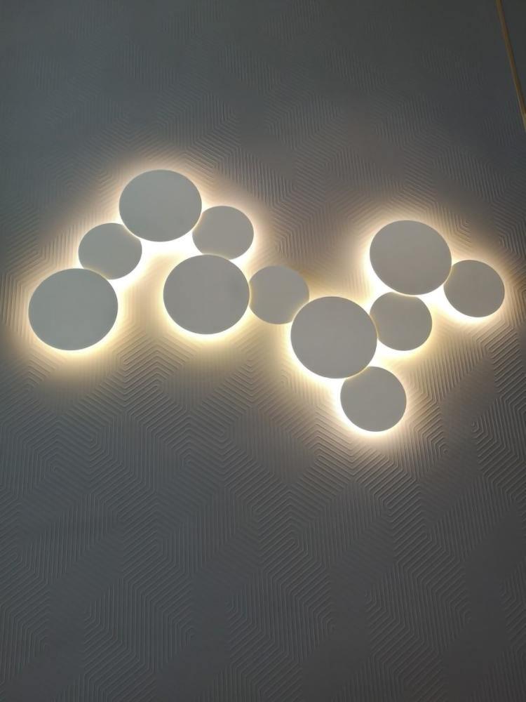 Geometric Disc Wall Lamp - Blowlighting