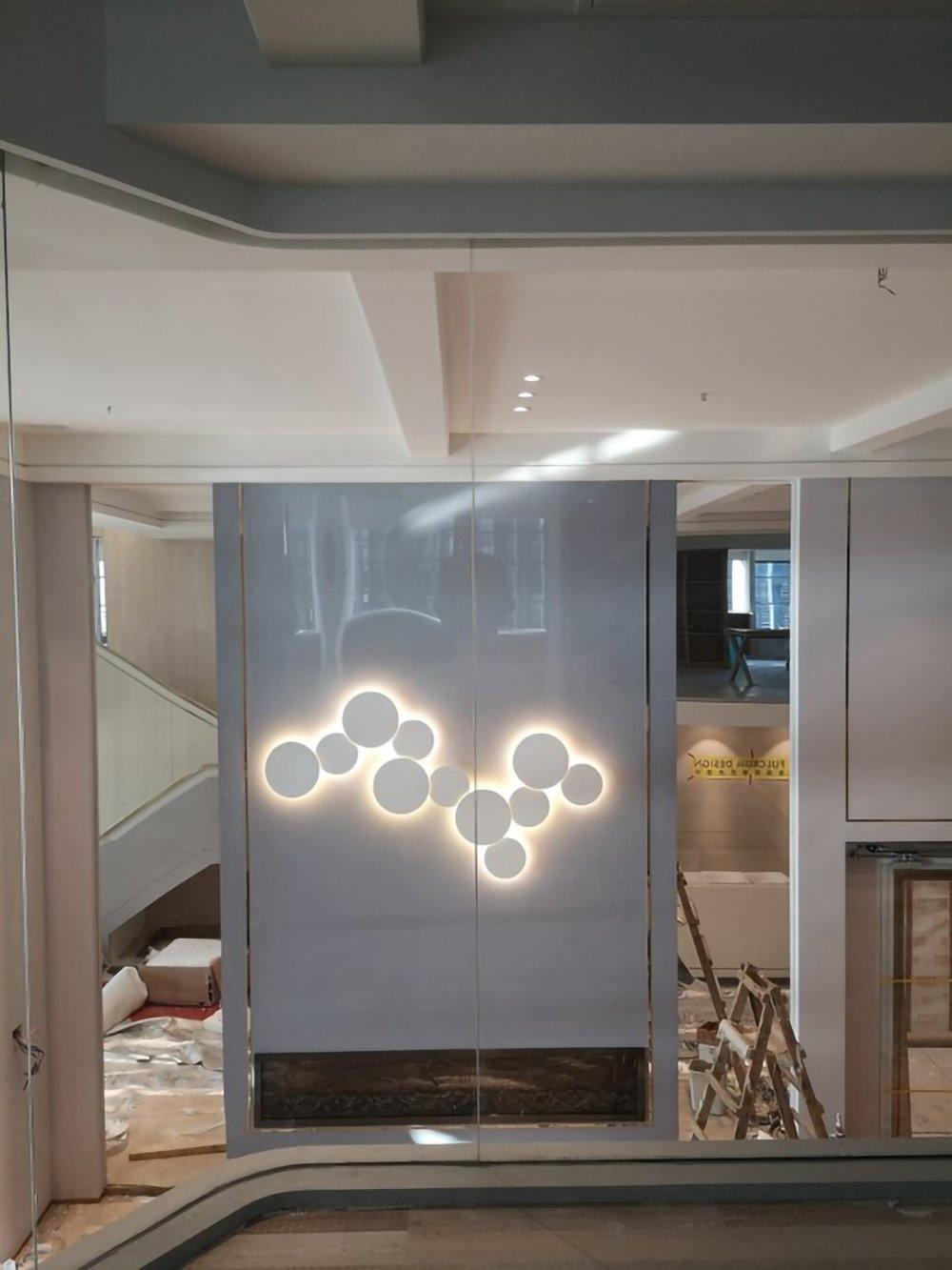 Geometric Disc Wall Lamp - Blowlighting