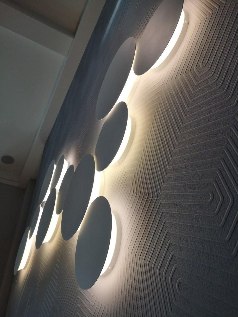Geometric Disc Wall Lamp - Blowlighting