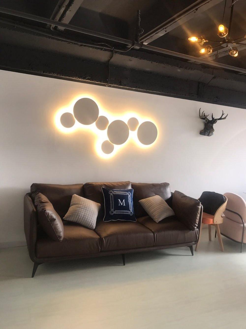 Geometric Disc Wall Lamp - Blowlighting
