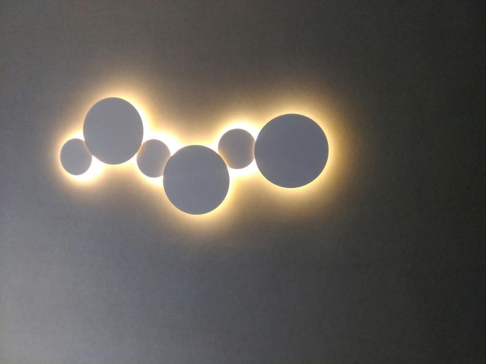 Geometric Disc Wall Lamp - Blowlighting