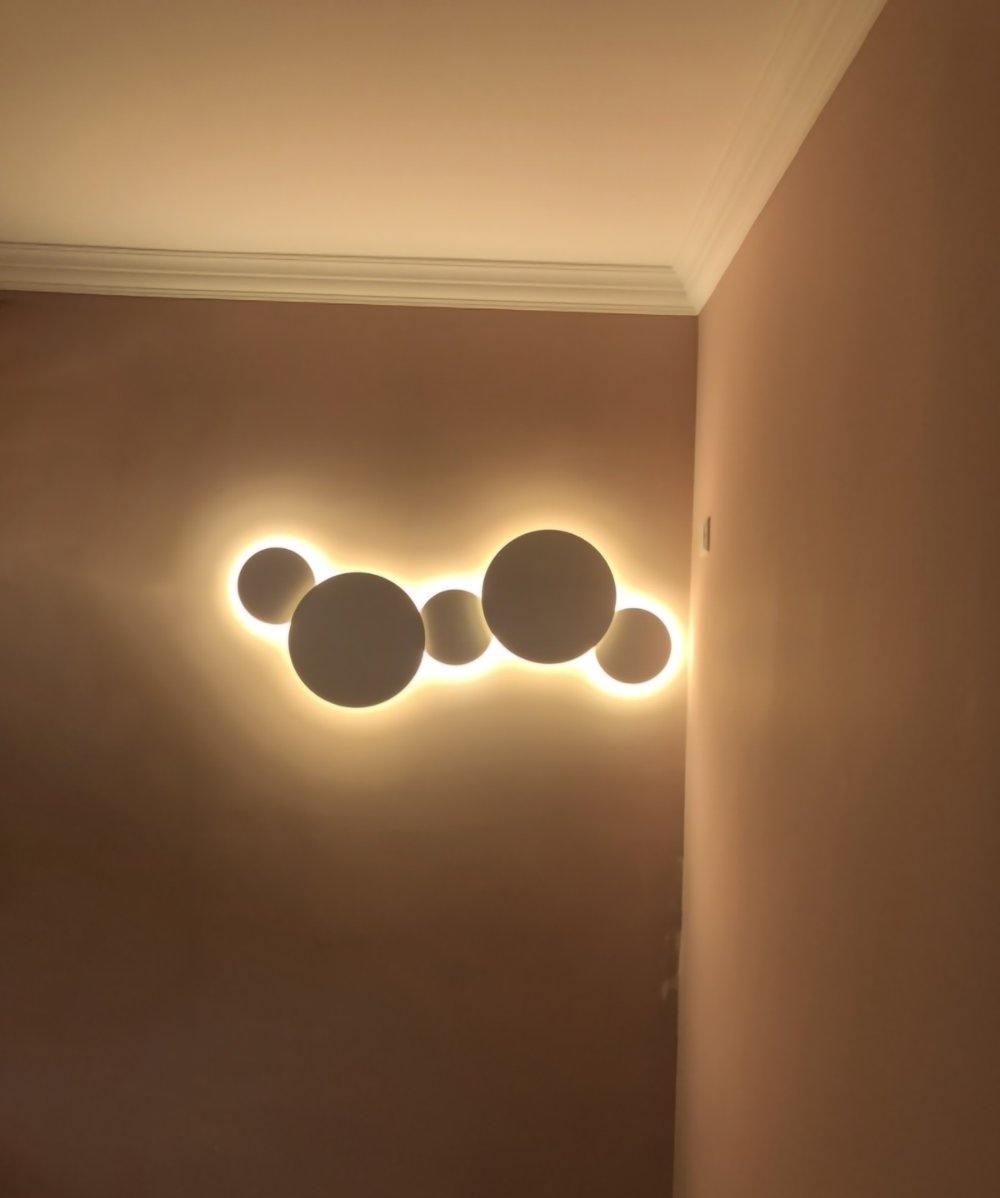 Geometric Disc Wall Lamp - Blowlighting