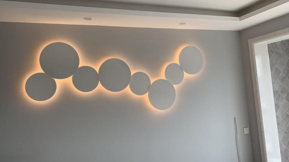 Geometric Disc Wall Lamp - Blowlighting