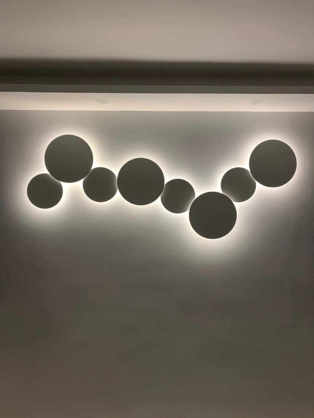 Geometric Disc Wall Lamp - Blowlighting