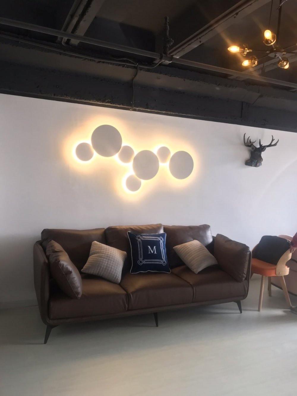 Geometric Disc Wall Lamp - Blowlighting