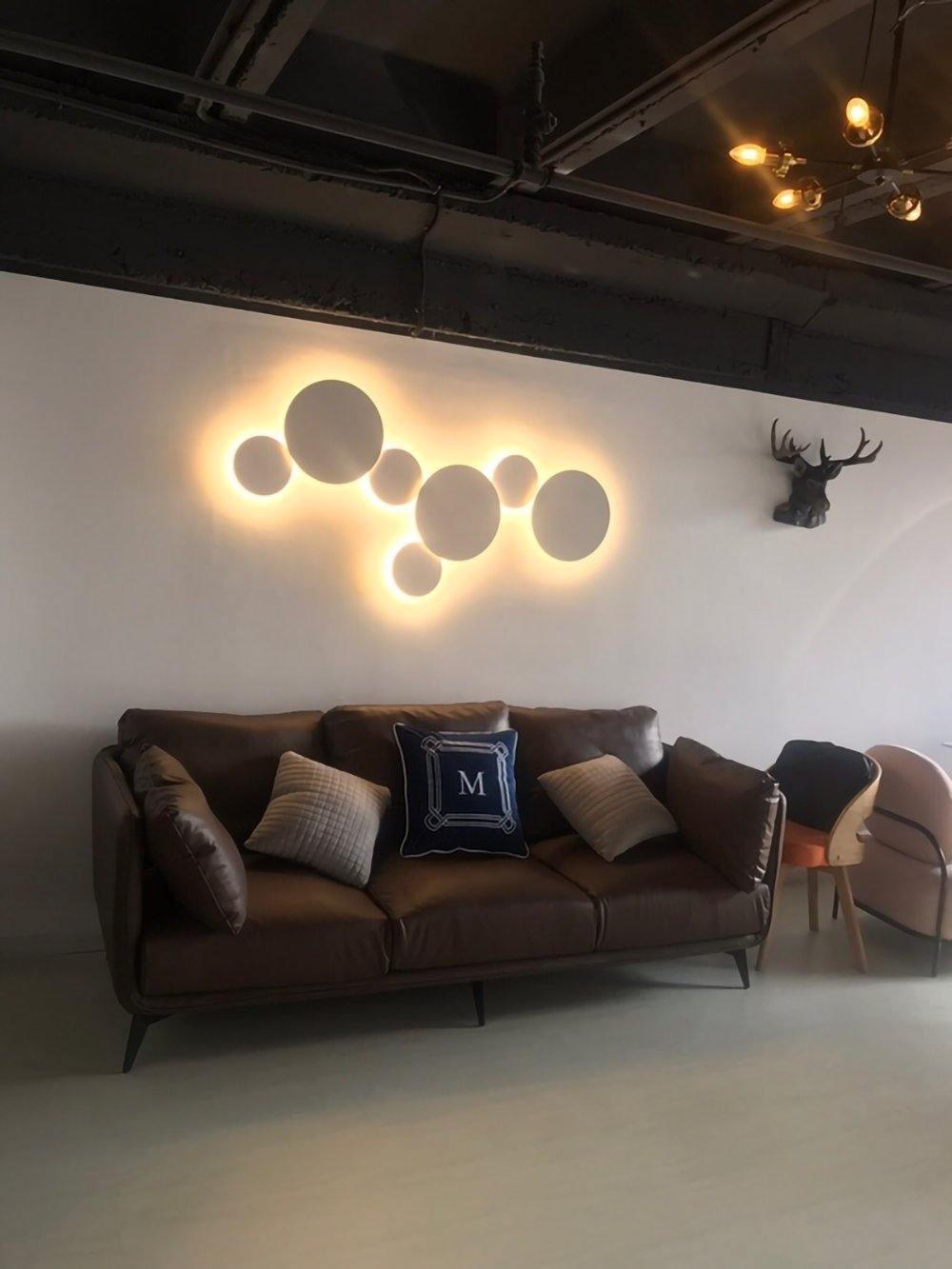 Geometric Disc Wall Lamp - Blowlighting