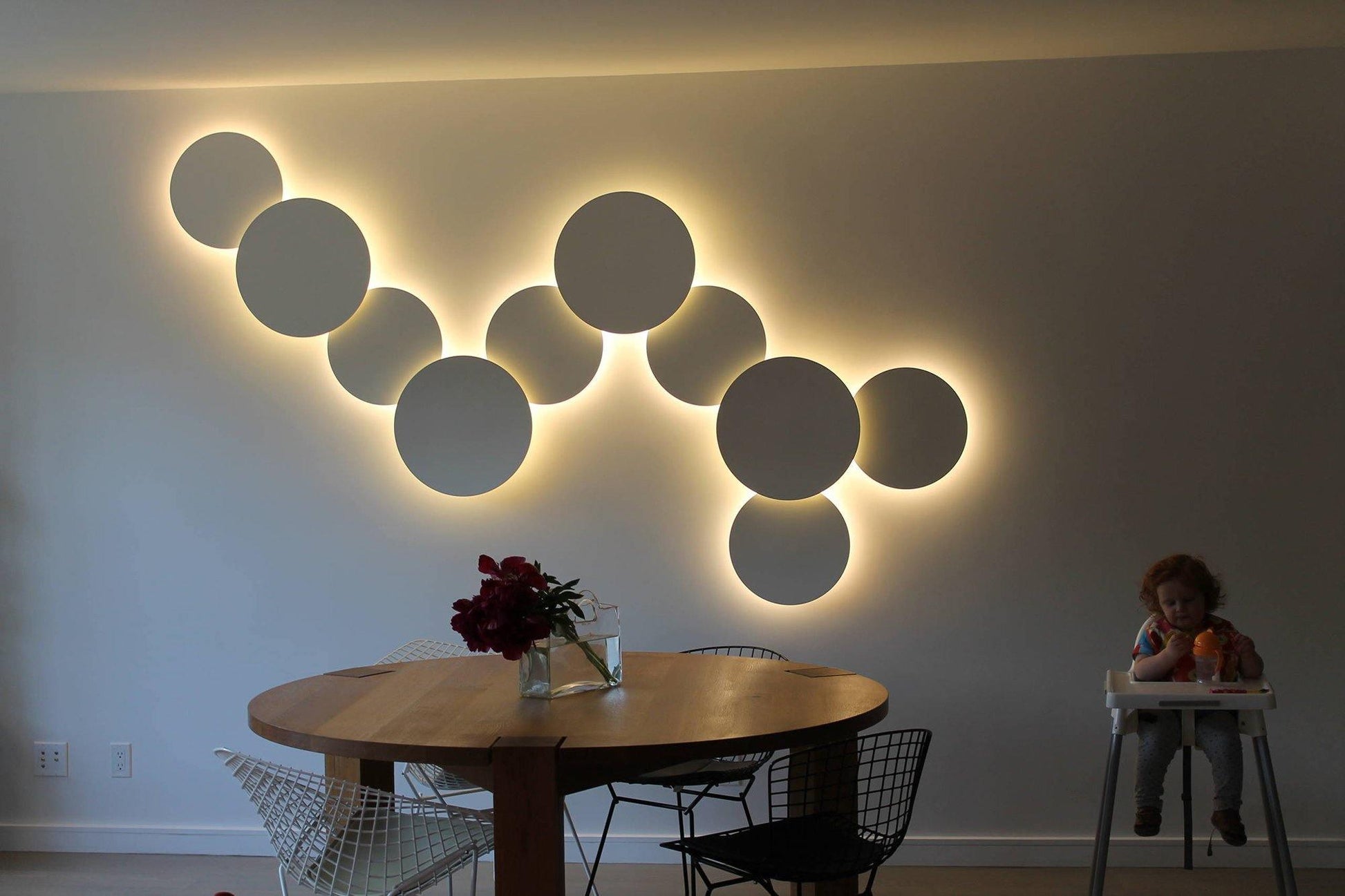 Geometric Disc Wall Lamp - Blowlighting
