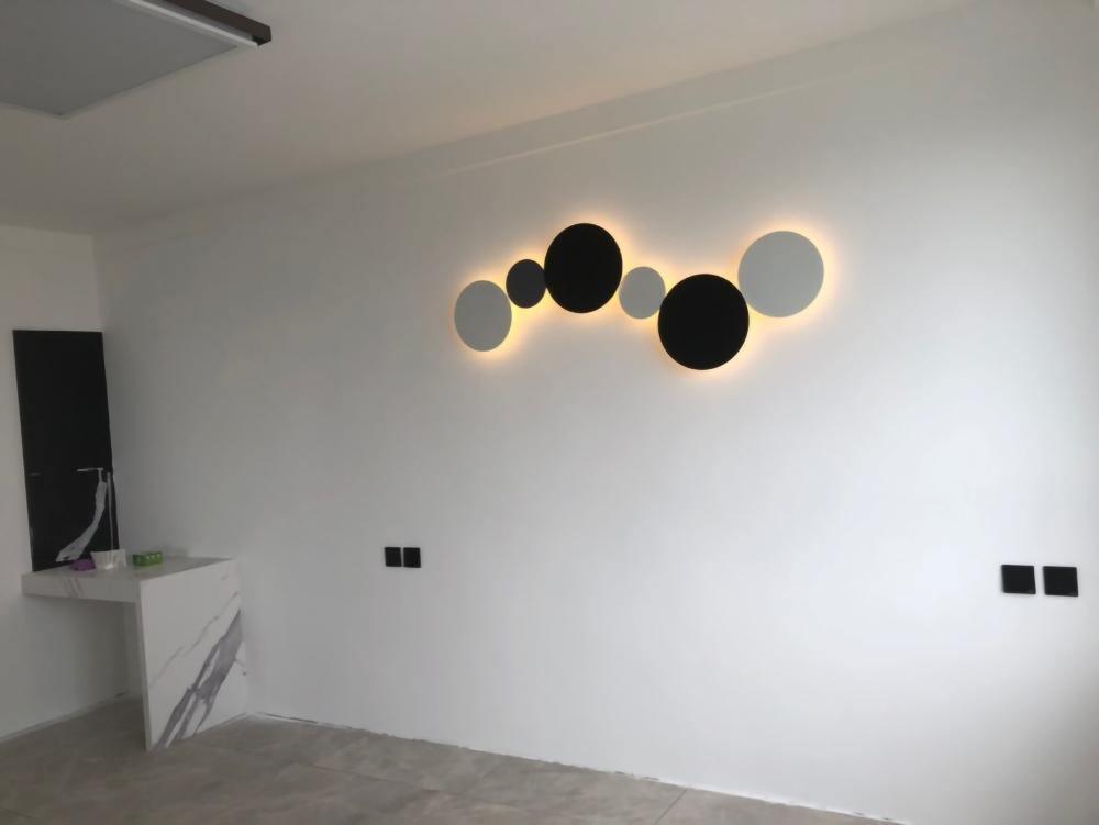 Geometric Disc Wall Lamp - Blowlighting