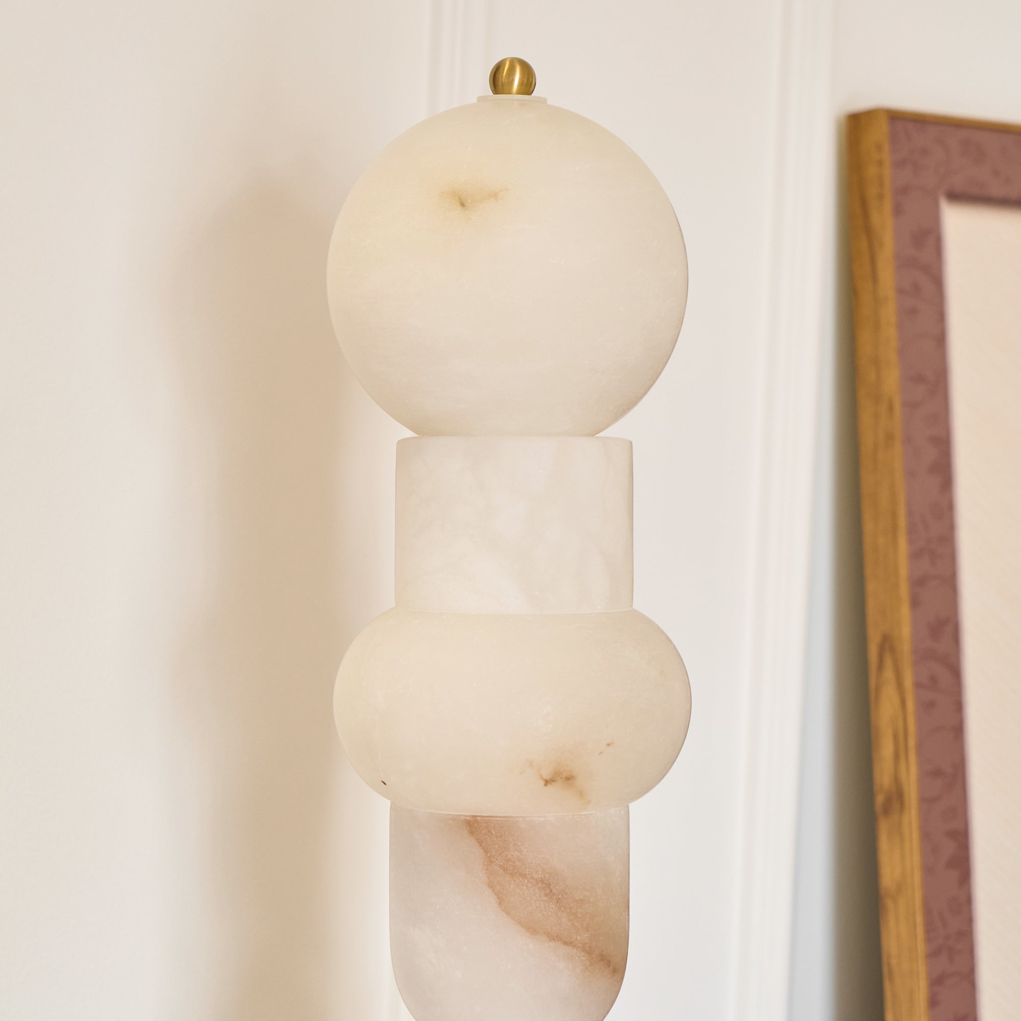 Cirinion Alabaster Floor Lamp - Blowlighting