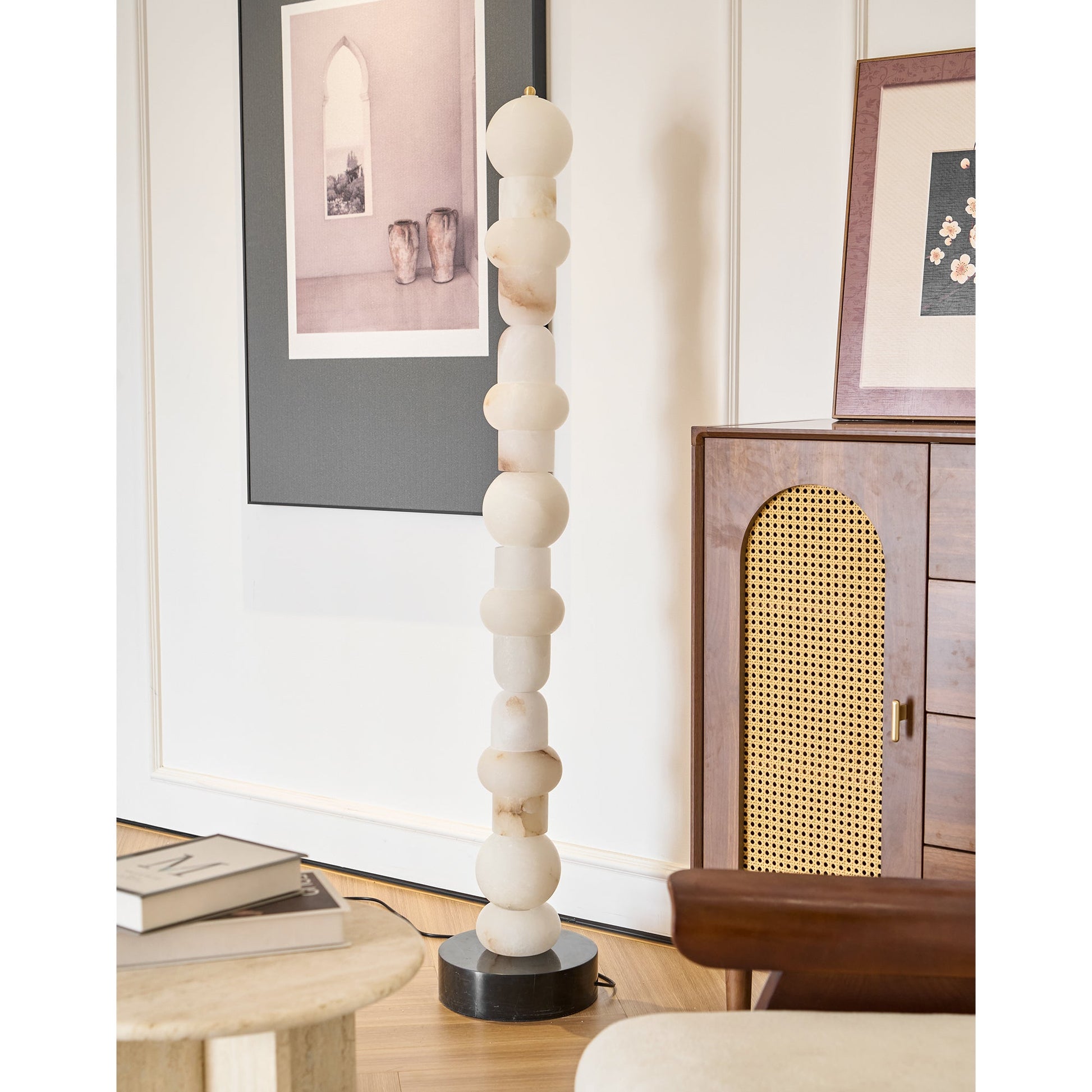 Cirinion Alabaster Floor Lamp - Blowlighting