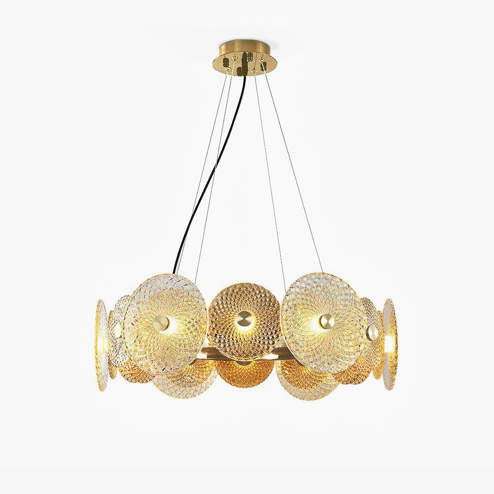 Zeveleth Postmodern Luxury Art Metal Crystal Chandelier - Blowlighting