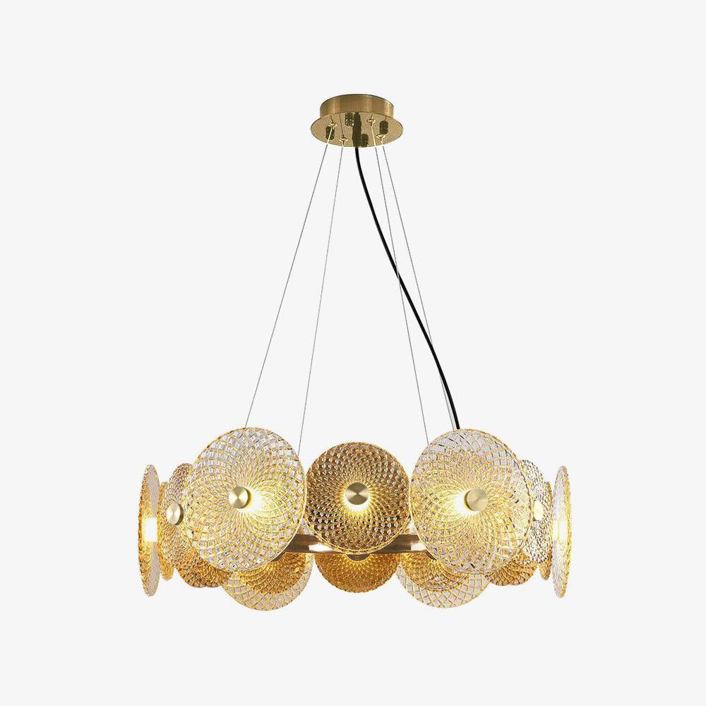 Zeveleth Postmodern Luxury Art Metal Crystal Chandelier - Blowlighting
