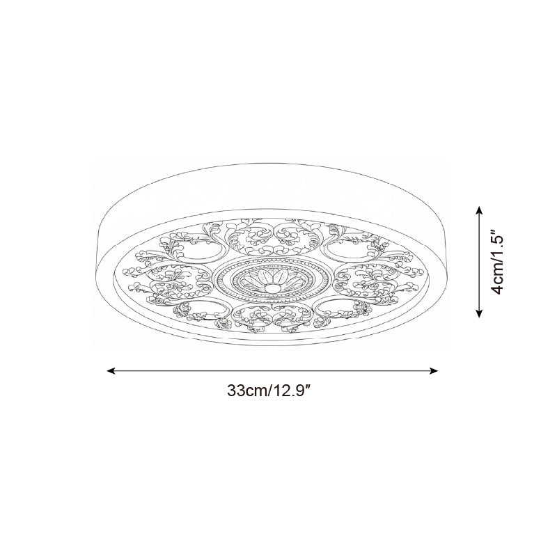 Calysa Luxurious Palais Resin Ceiling Lamp