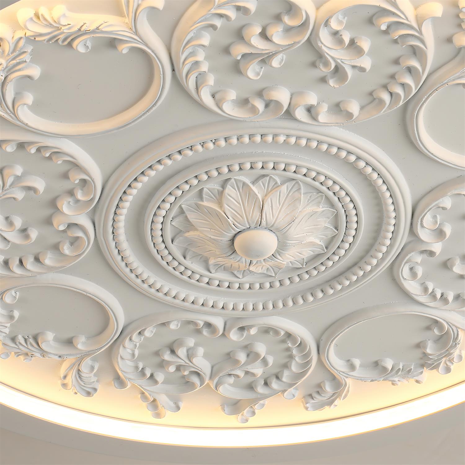 Calysa Luxurious Palais Resin Ceiling Lamp