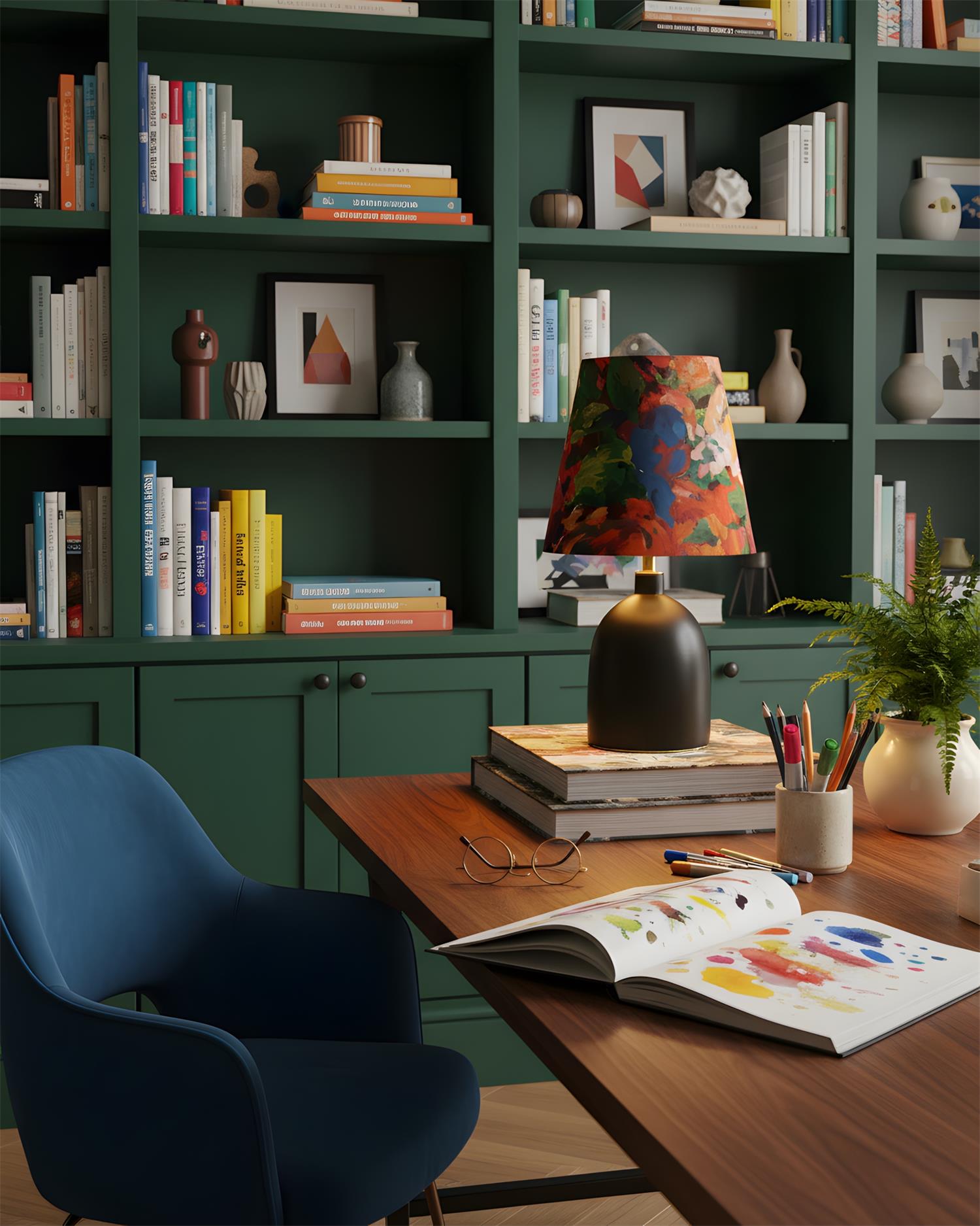 Palette Art Deco Ceramics Dream Table Light