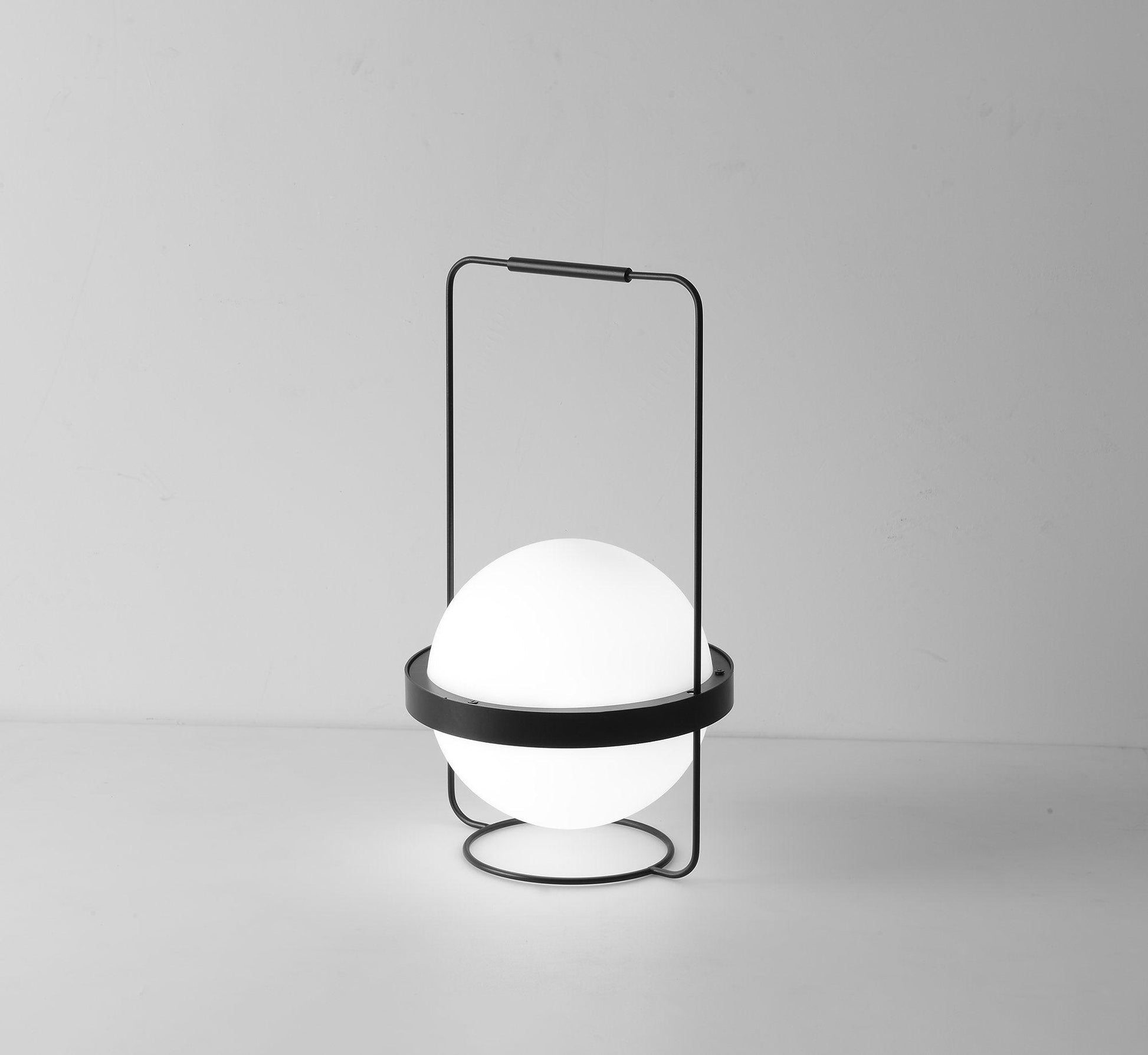 Eric Contemporary Metal Table Lamp - Blowlighting