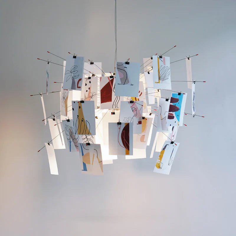Paper Chandelier - Blowlighting