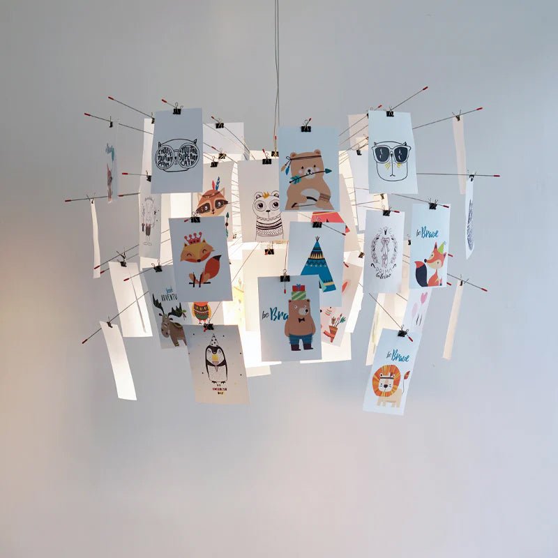 Paper Chandelier - Blowlighting