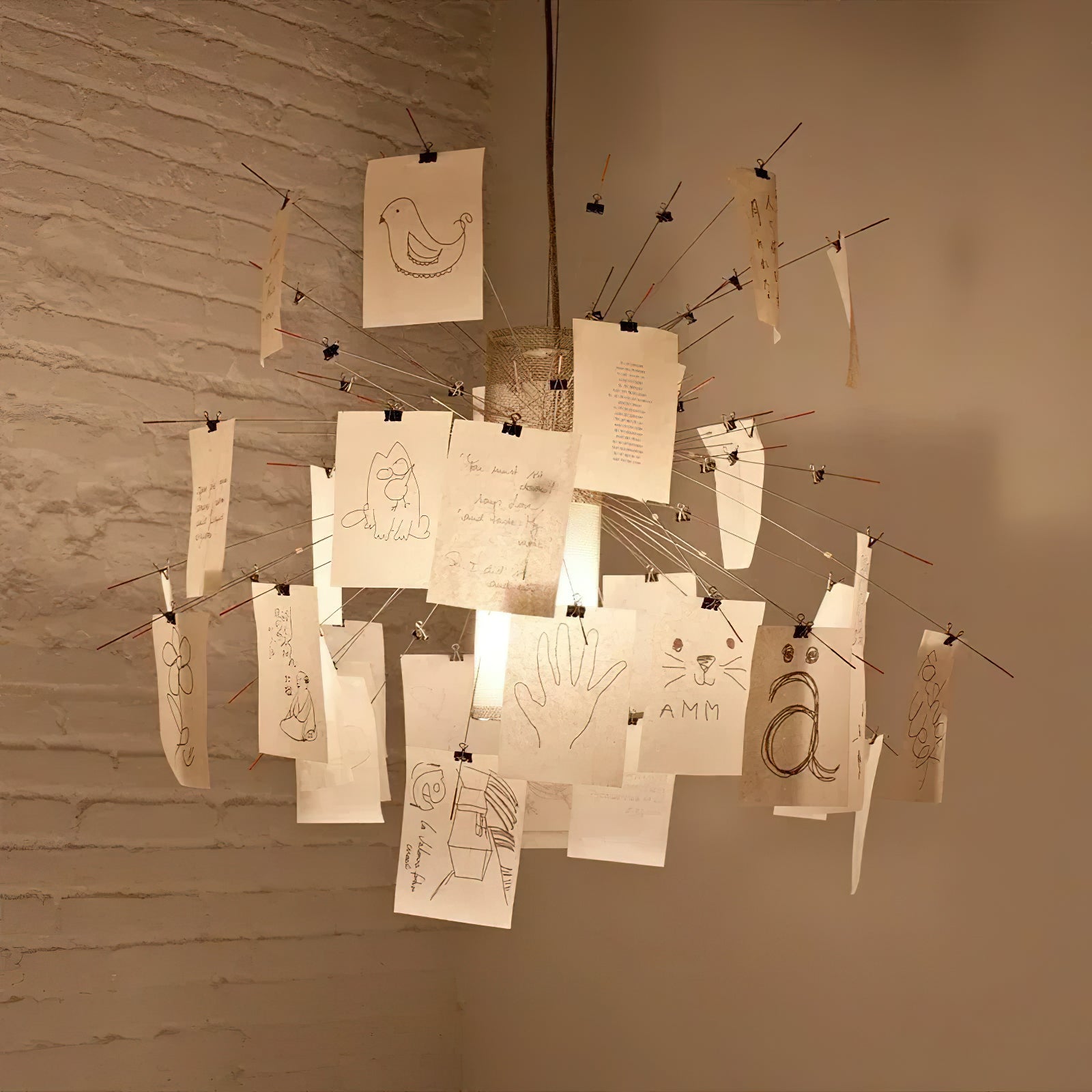 Paper Chandelier - Blowlighting