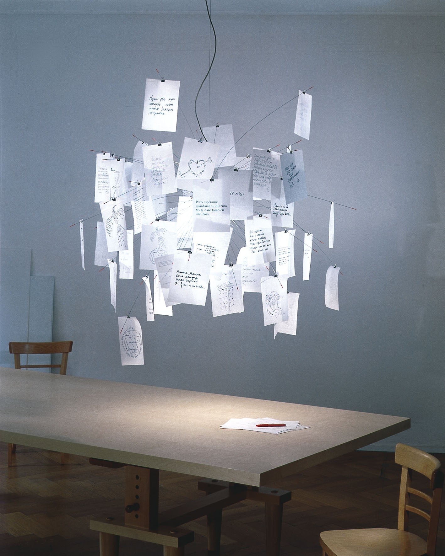 Paper Chandelier - Blowlighting
