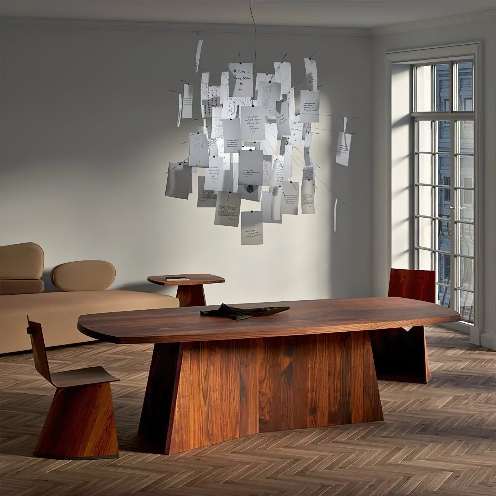 Paper Chandelier - Blowlighting