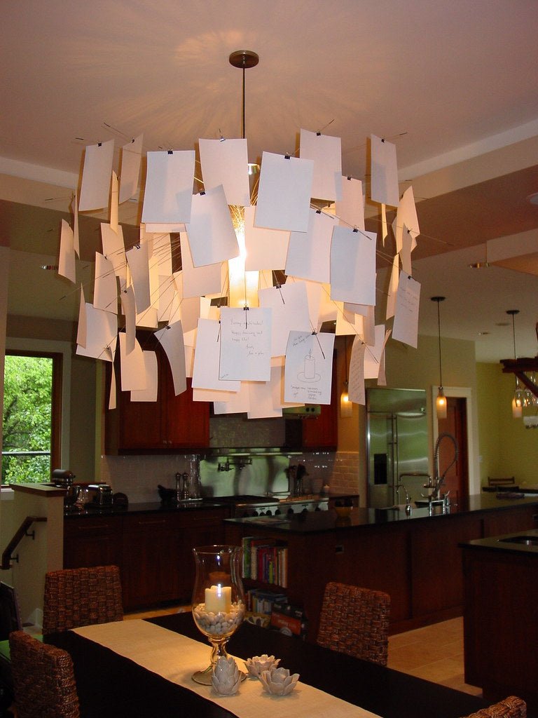Paper Chandelier - Blowlighting