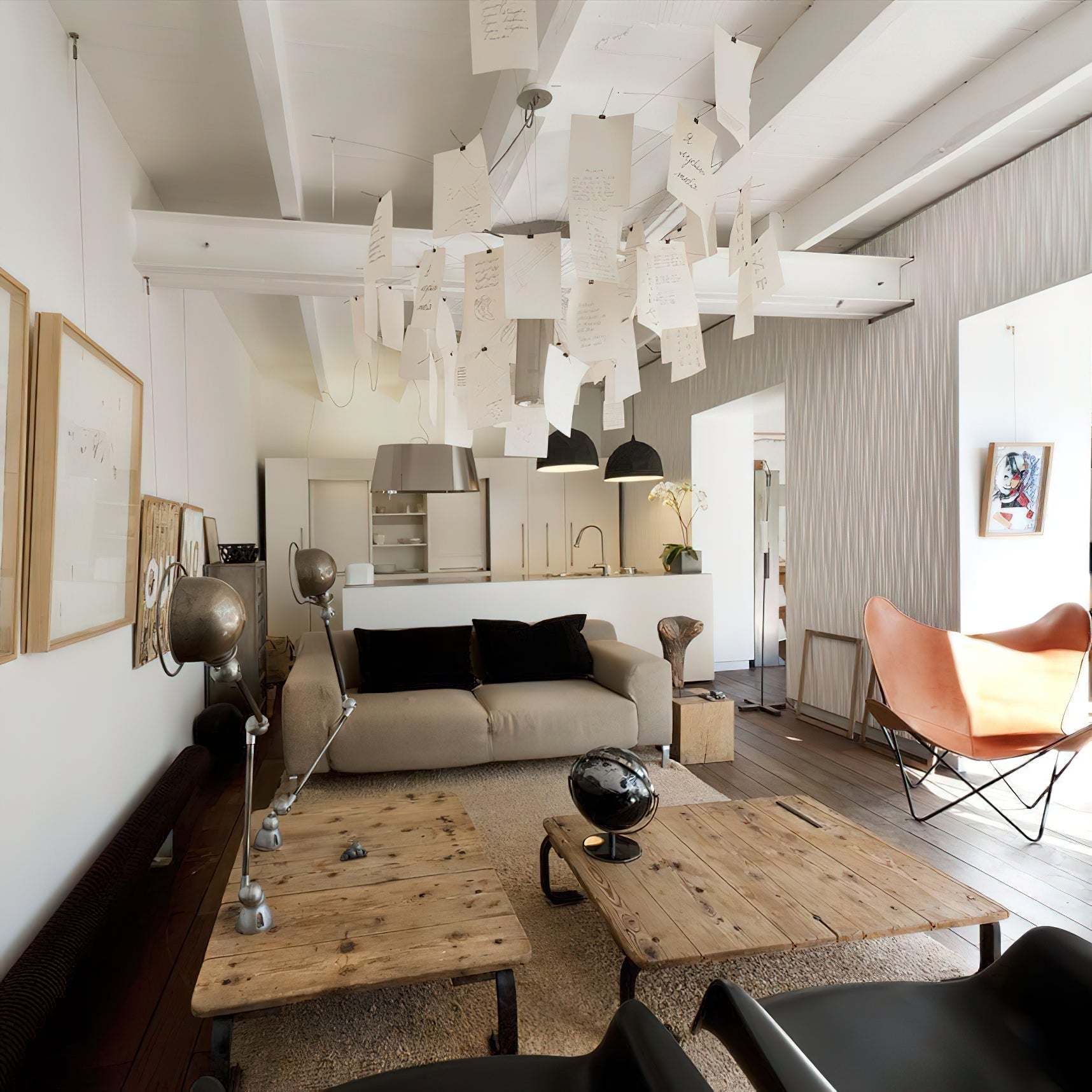 Paper Chandelier - Blowlighting