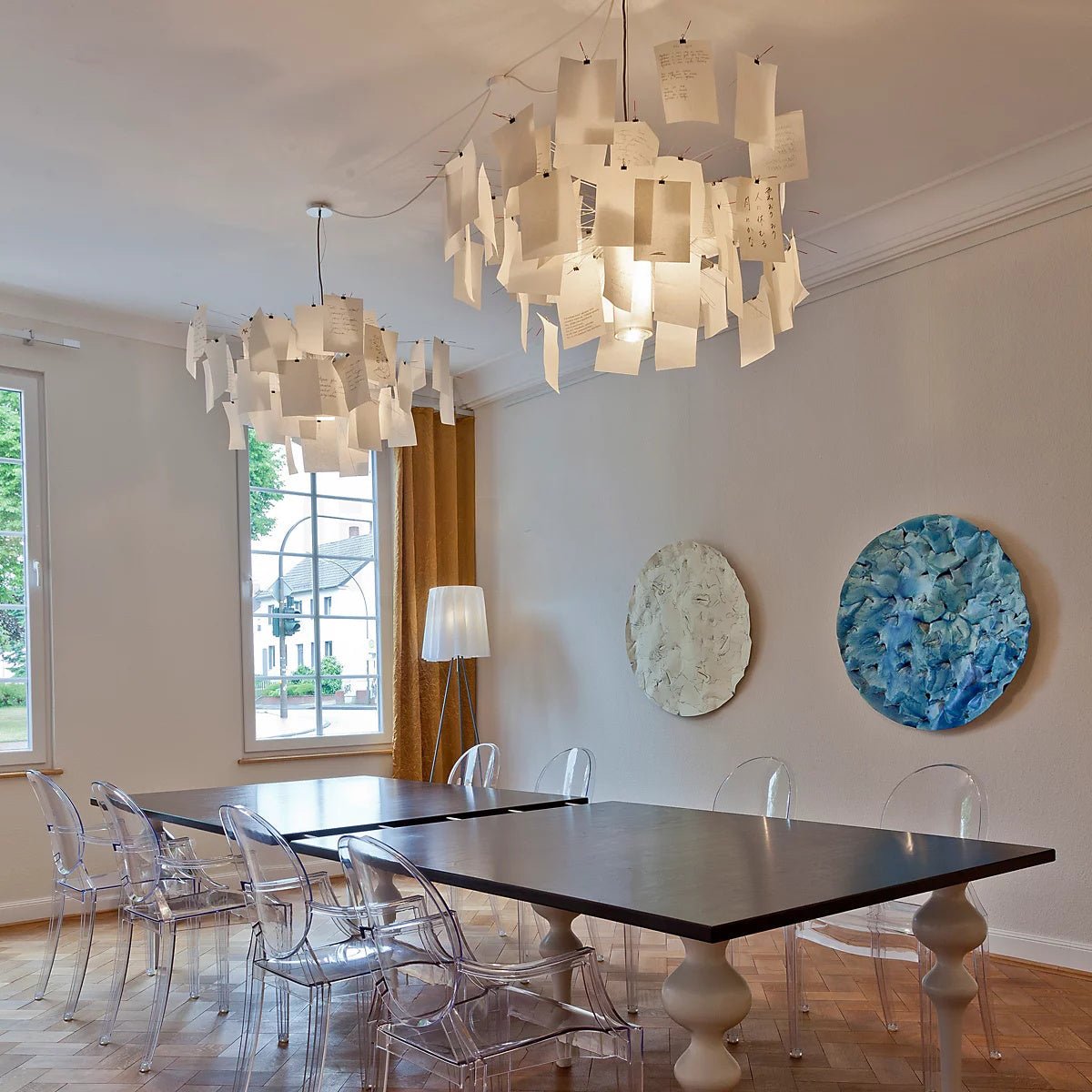 Paper Chandelier - Blowlighting