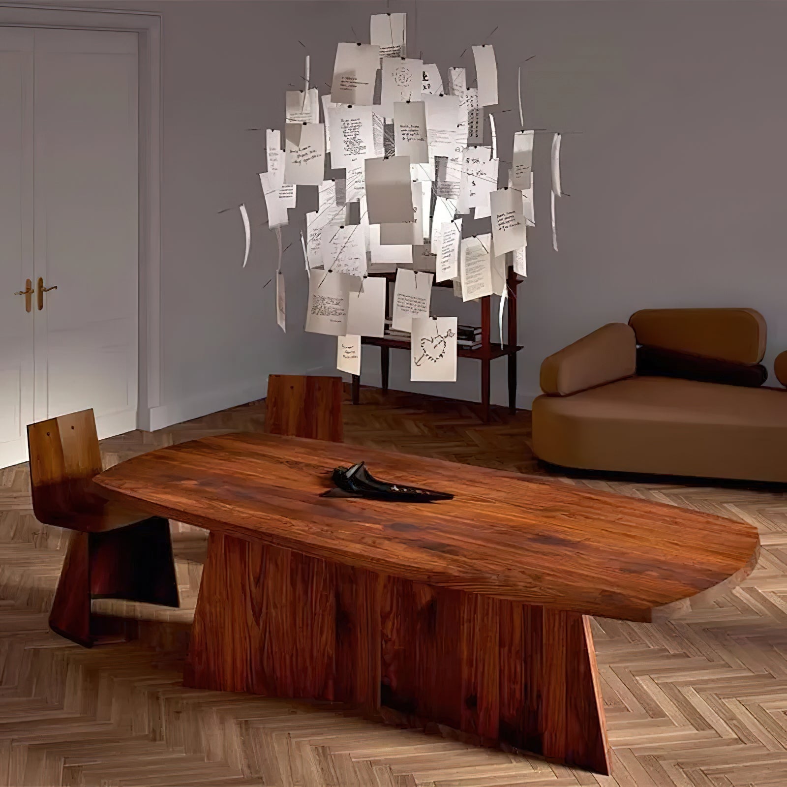 Paper Chandelier - Blowlighting