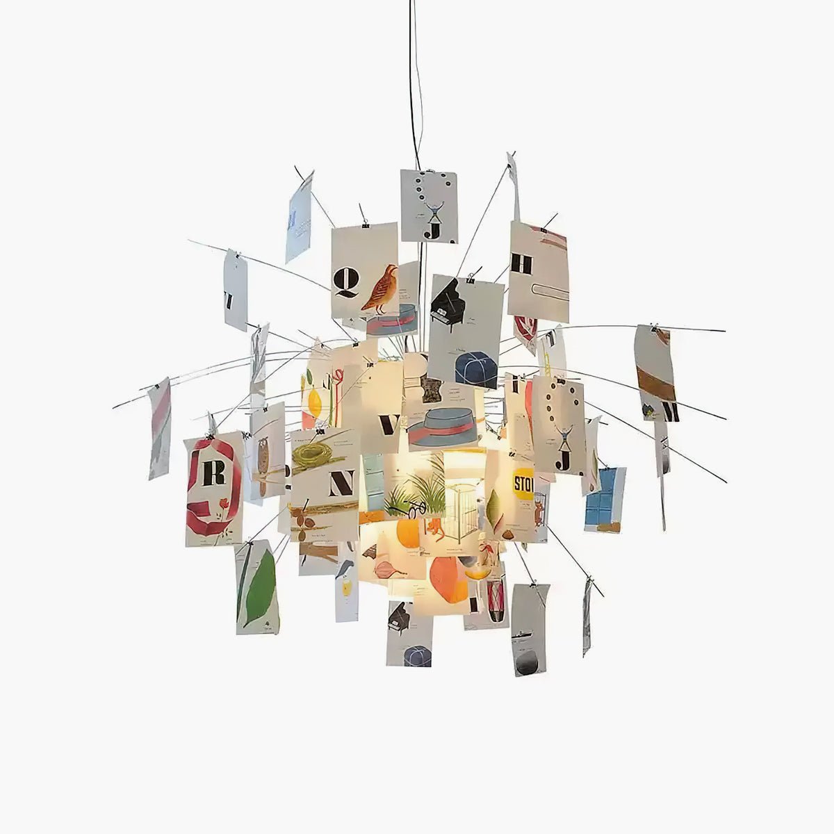 Paper Chandelier - Blowlighting