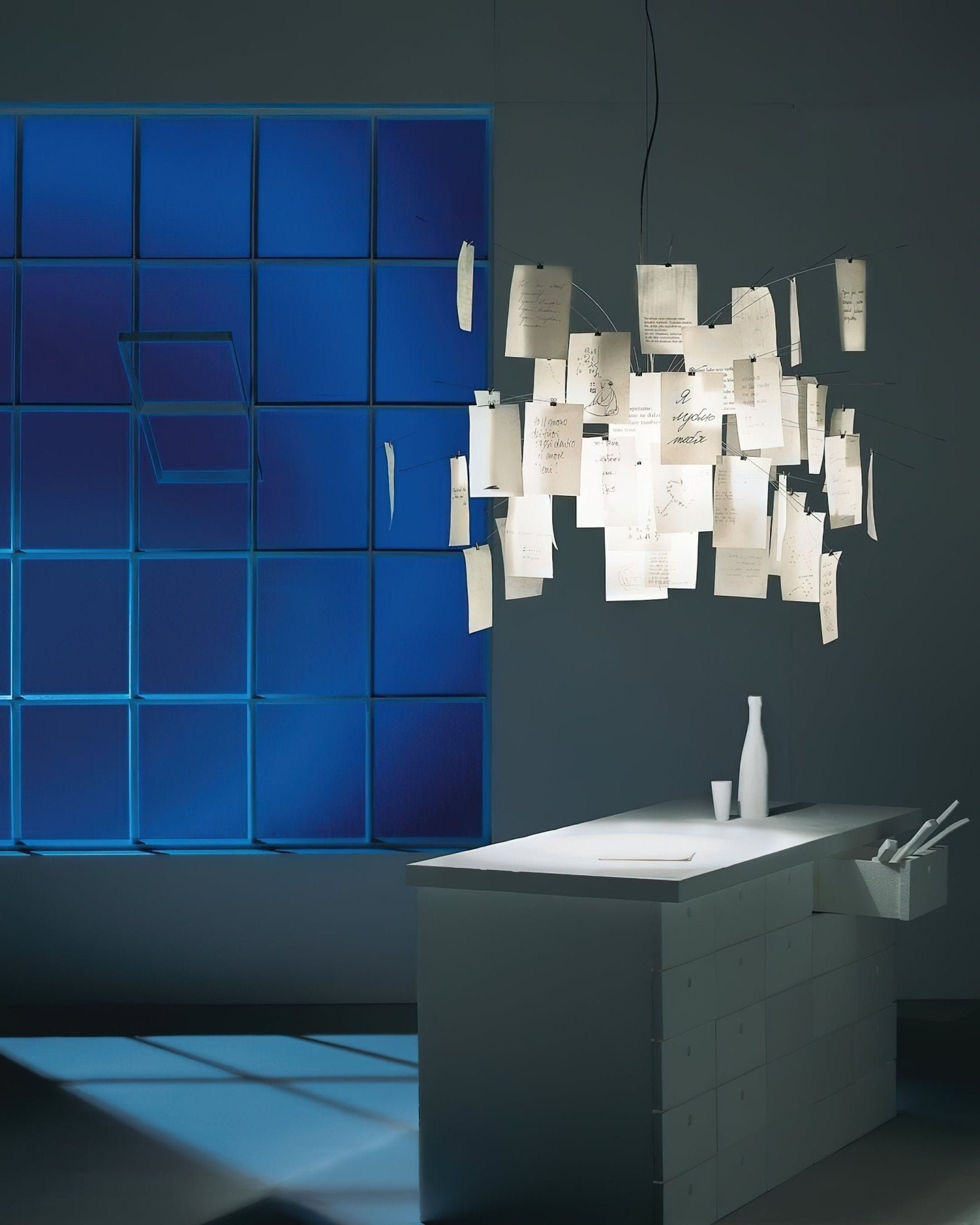 Paper Chandelier - Blowlighting