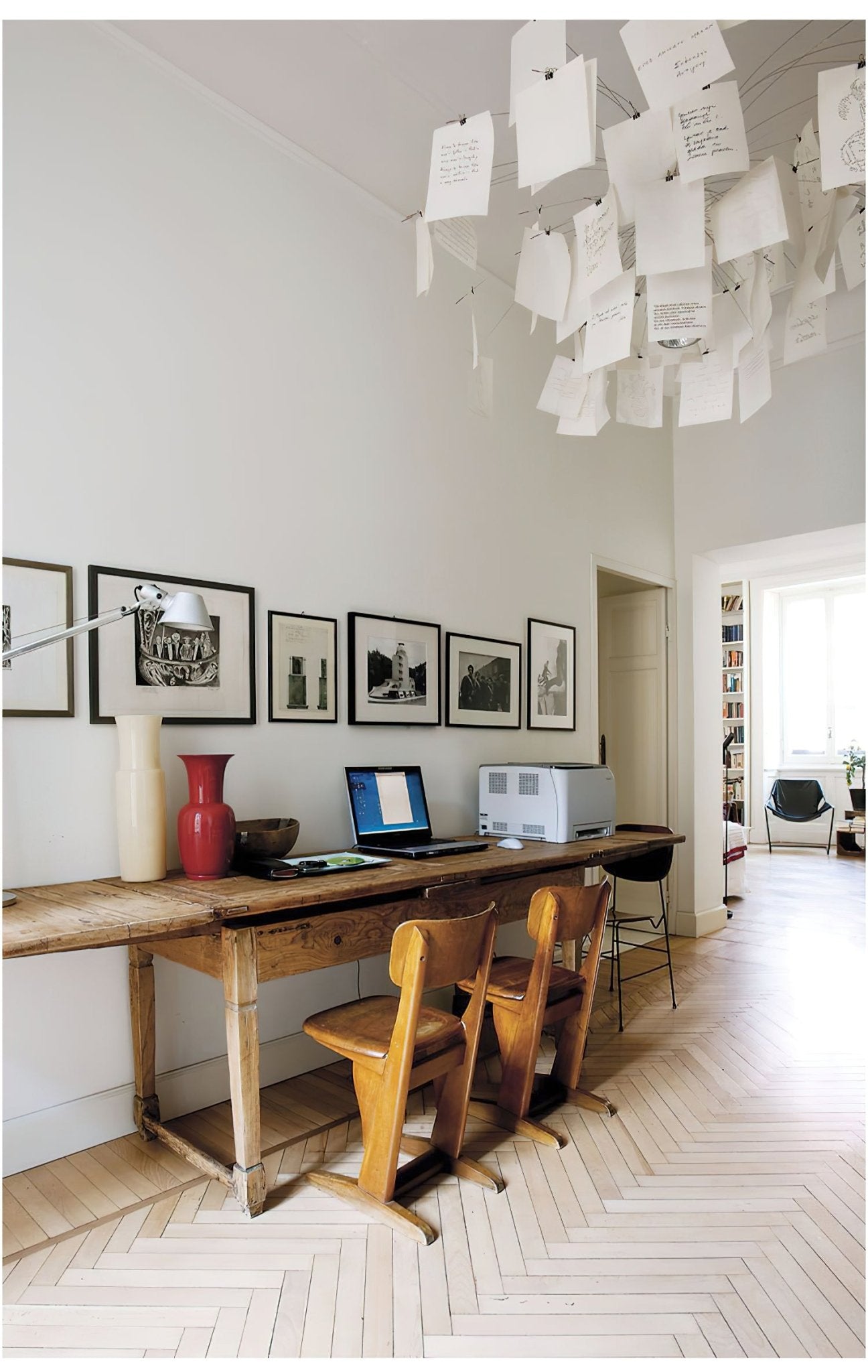 Paper Chandelier - Blowlighting