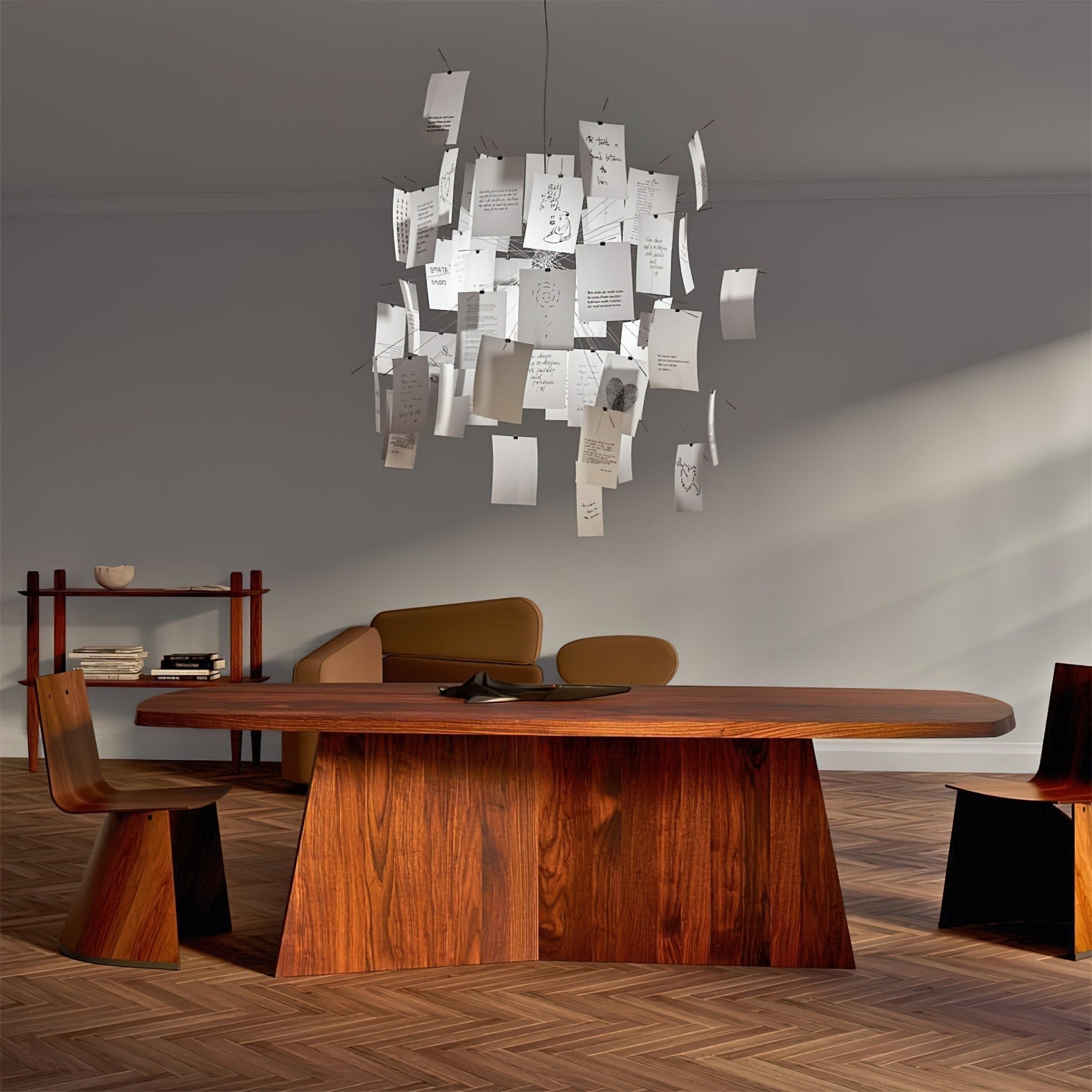 Paper Chandelier - Blowlighting