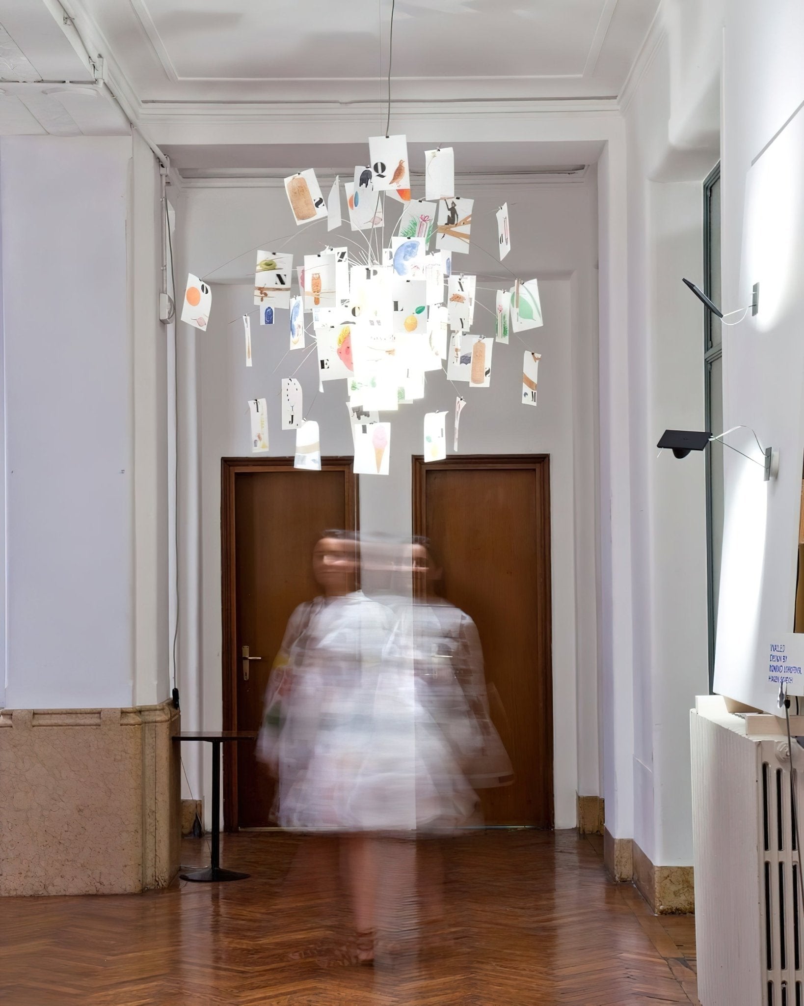 Paper Chandelier - Blowlighting