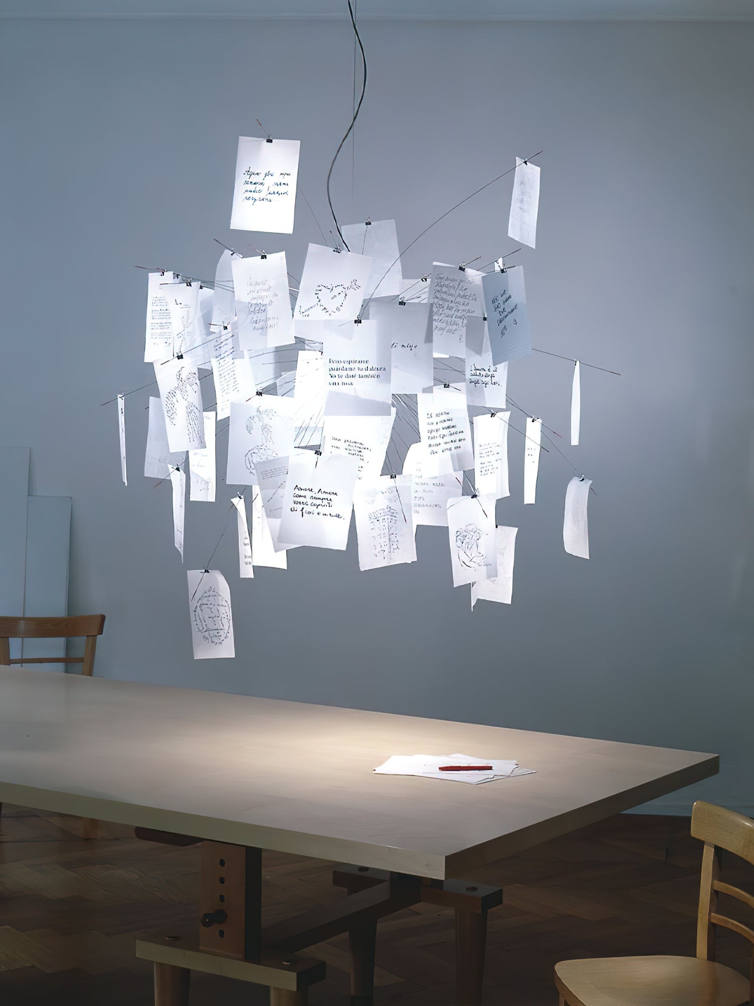 Paper Chandelier - Blowlighting