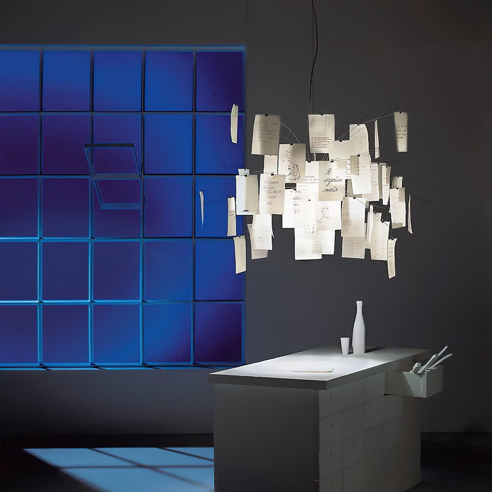 Paper Chandelier - Blowlighting