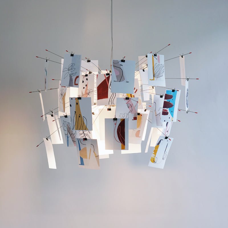Paper Chandelier - Blowlighting