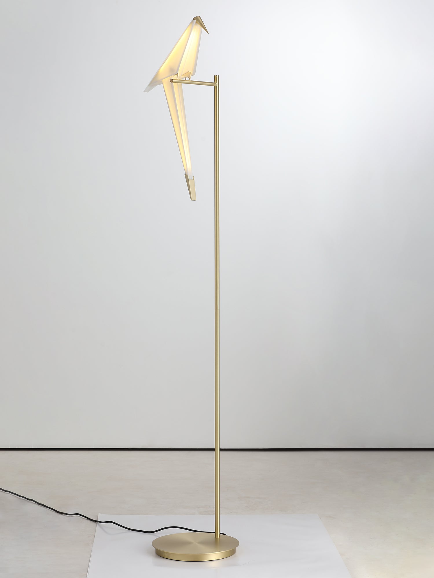 Paper Crane Bird Floor Lamp - Blowlighting