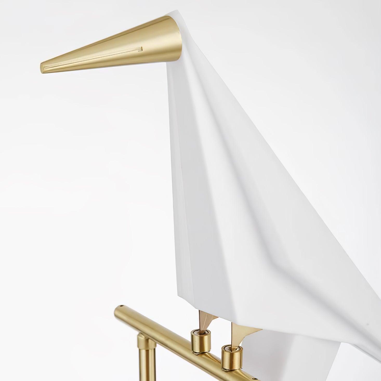 Paper Crane Bird Floor Lamp - Blowlighting