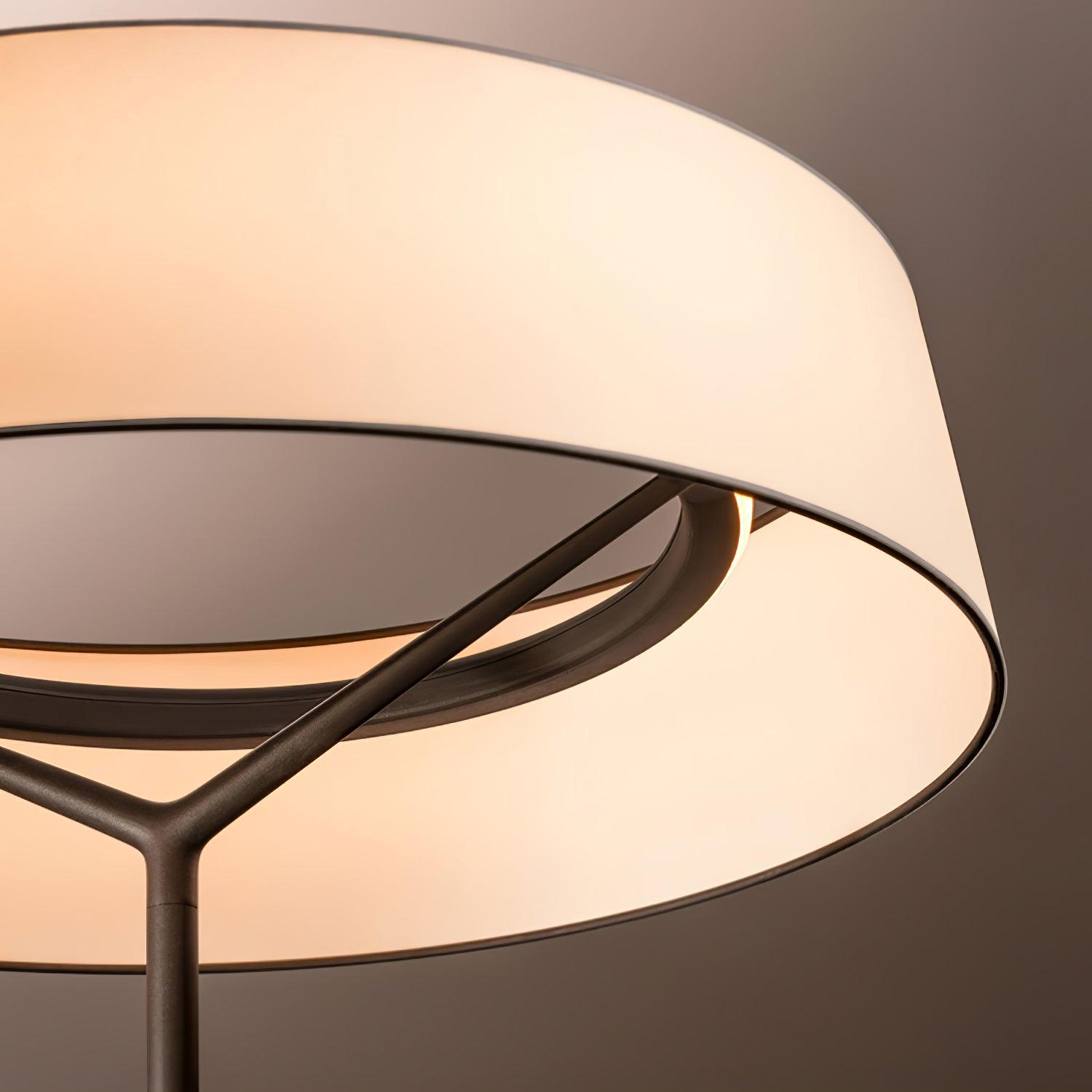 Ovynira Cylindrical Fabric Pendant Light - Blowlighting