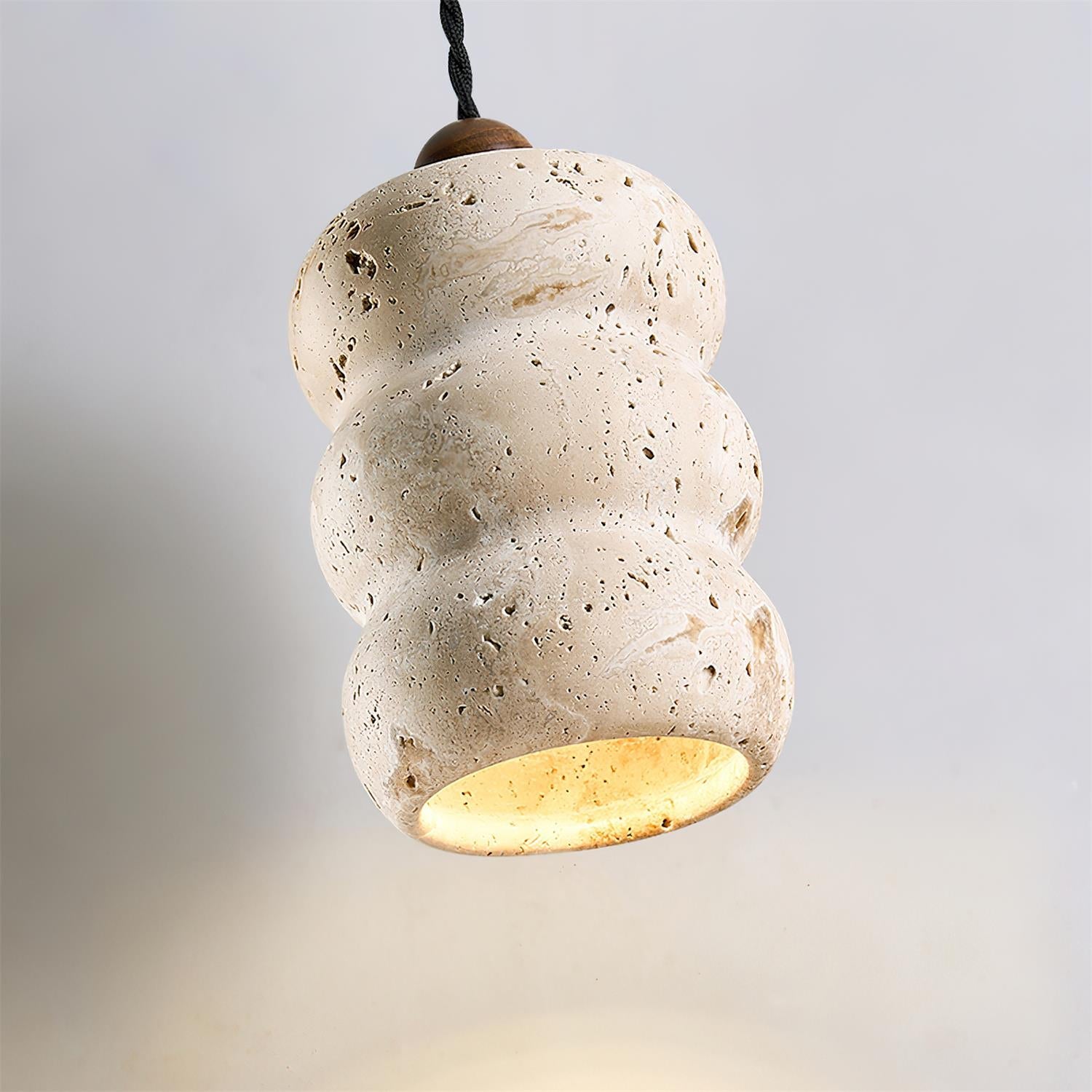 Papilio Farmhouse Travertine Pendant Light