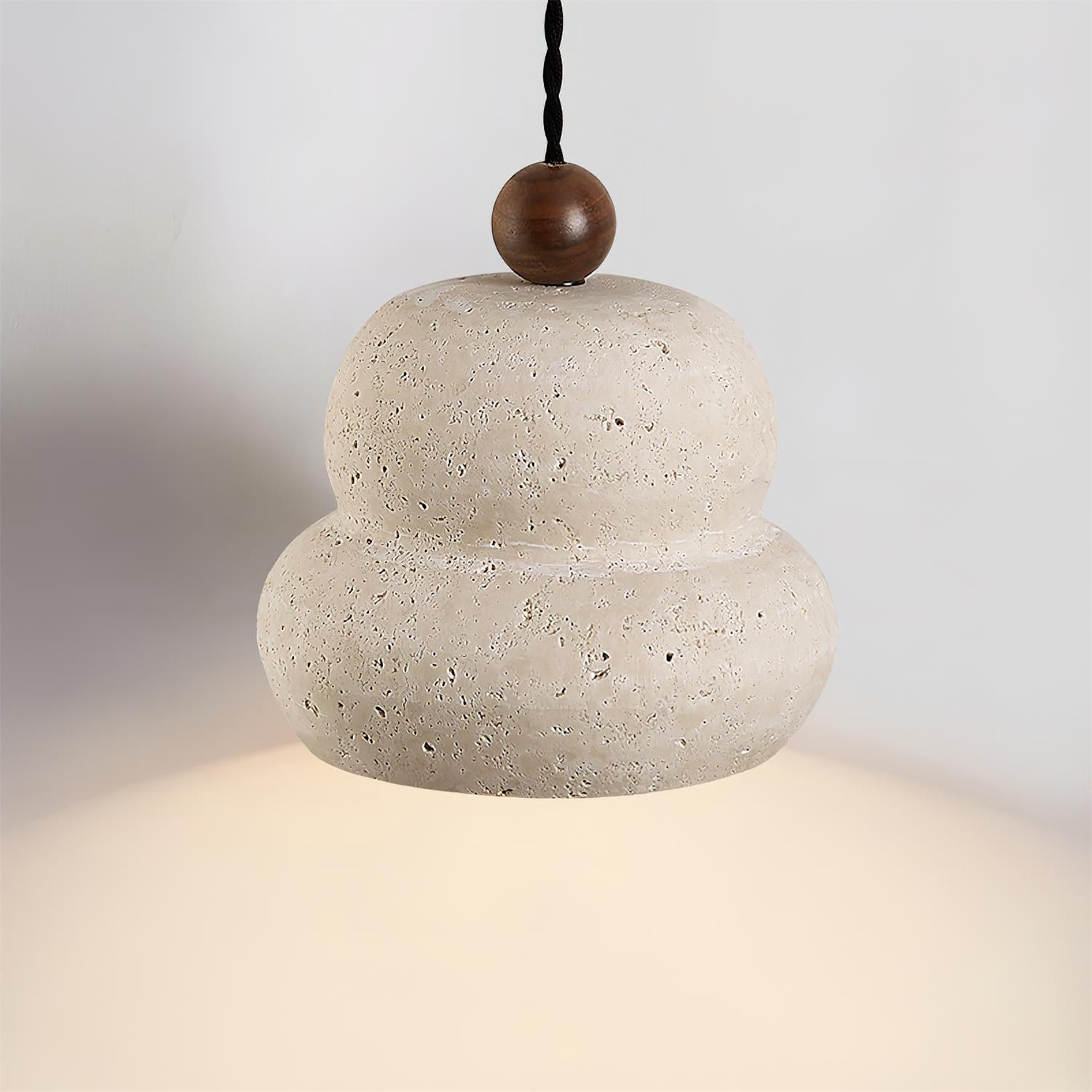 Papilio Farmhouse Travertine Pendant Light