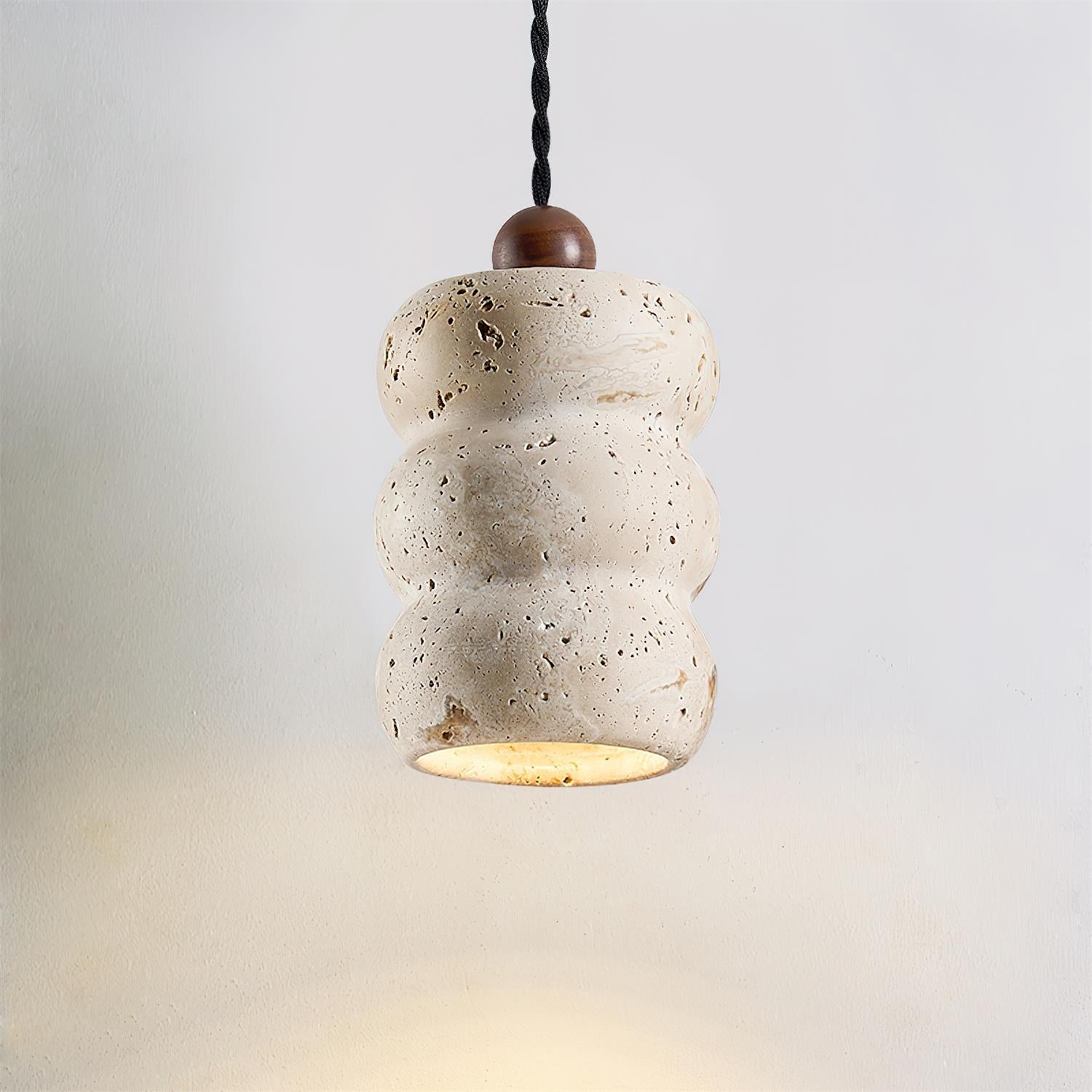 Papilio Farmhouse Travertine Pendant Light