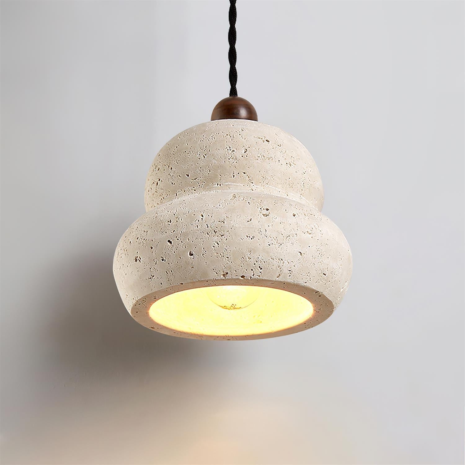 Papilio Farmhouse Travertine Pendant Light