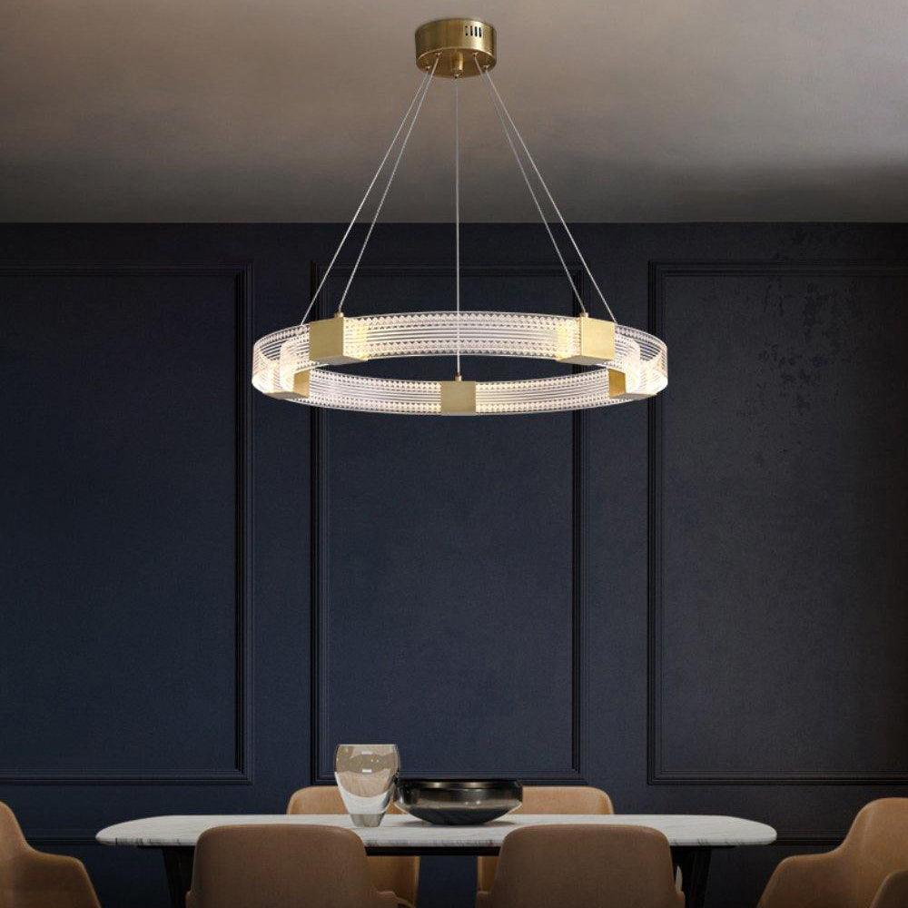 Parallel Ring LED Chandelier - Blowlighting