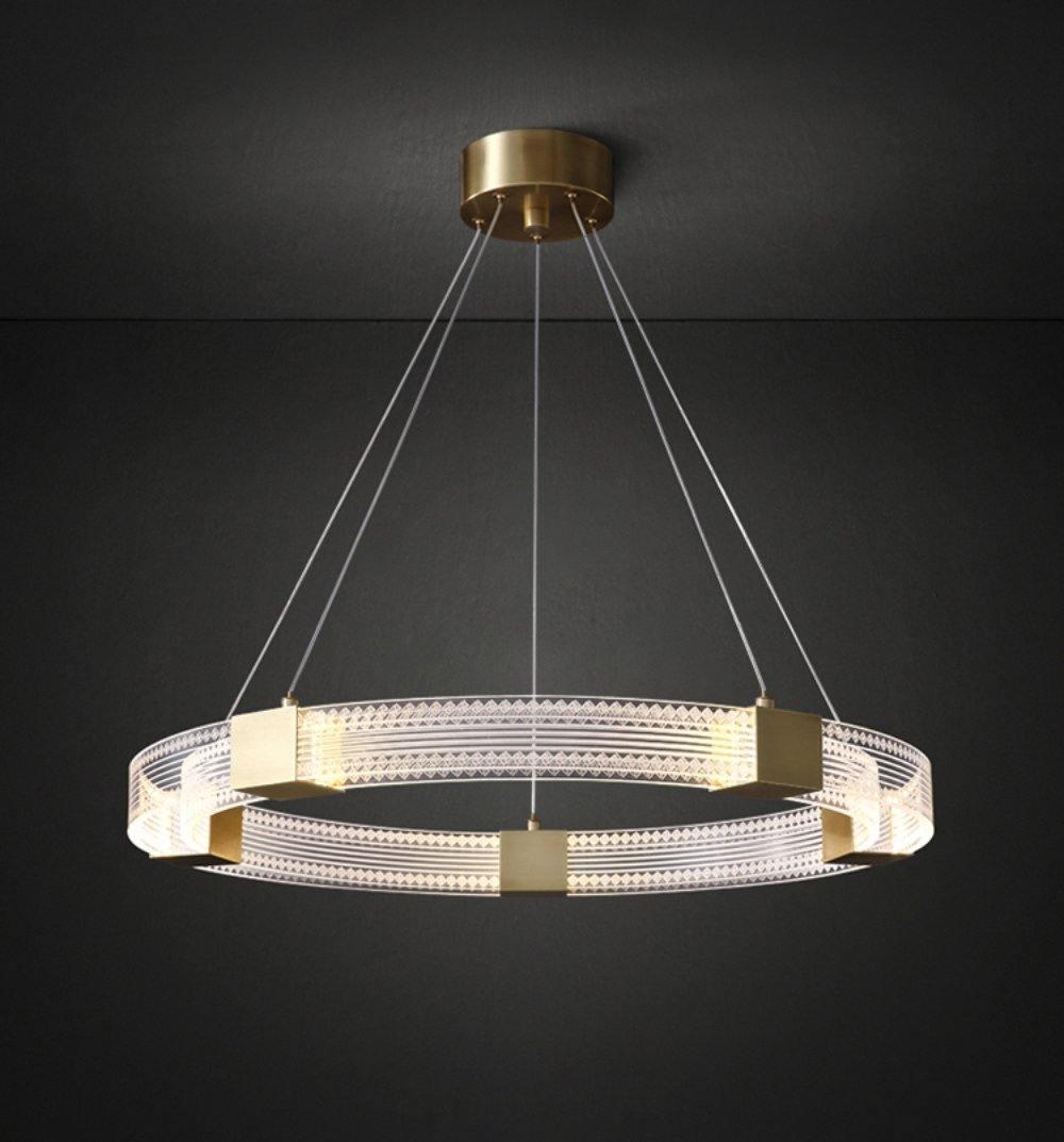 Parallel Ring LED Chandelier - Blowlighting